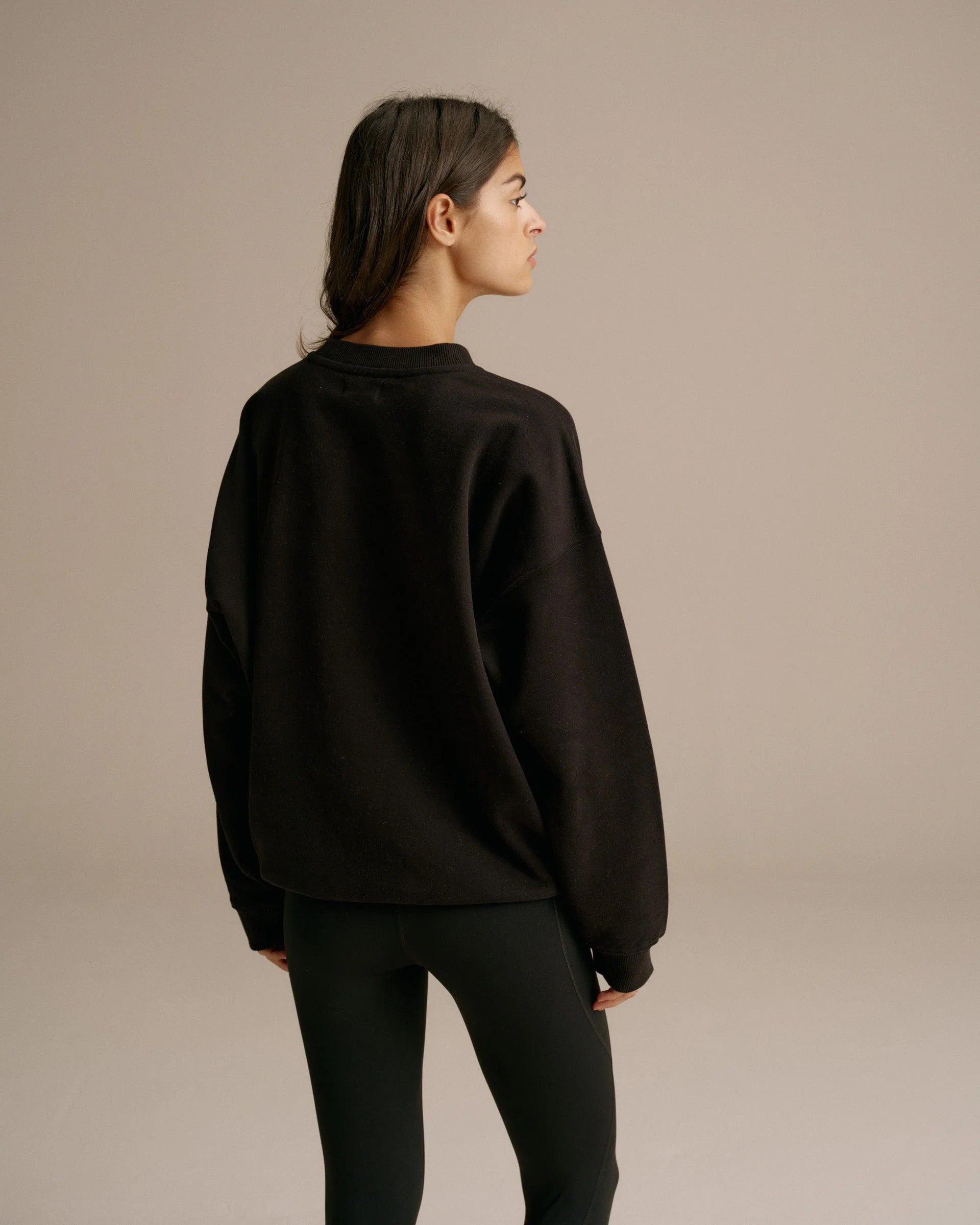 Adanola As Oversized Sweatshirt - Black
