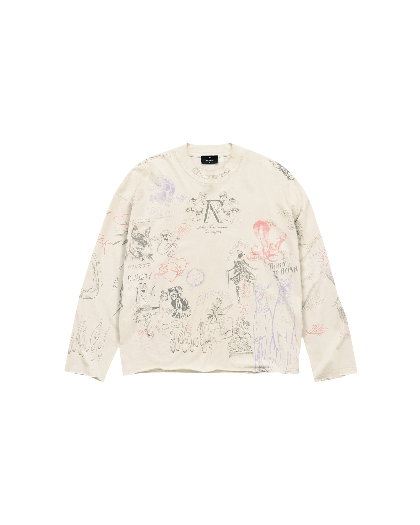 REPRESENT LEGACY LONG SLEEVE T-SHIRT