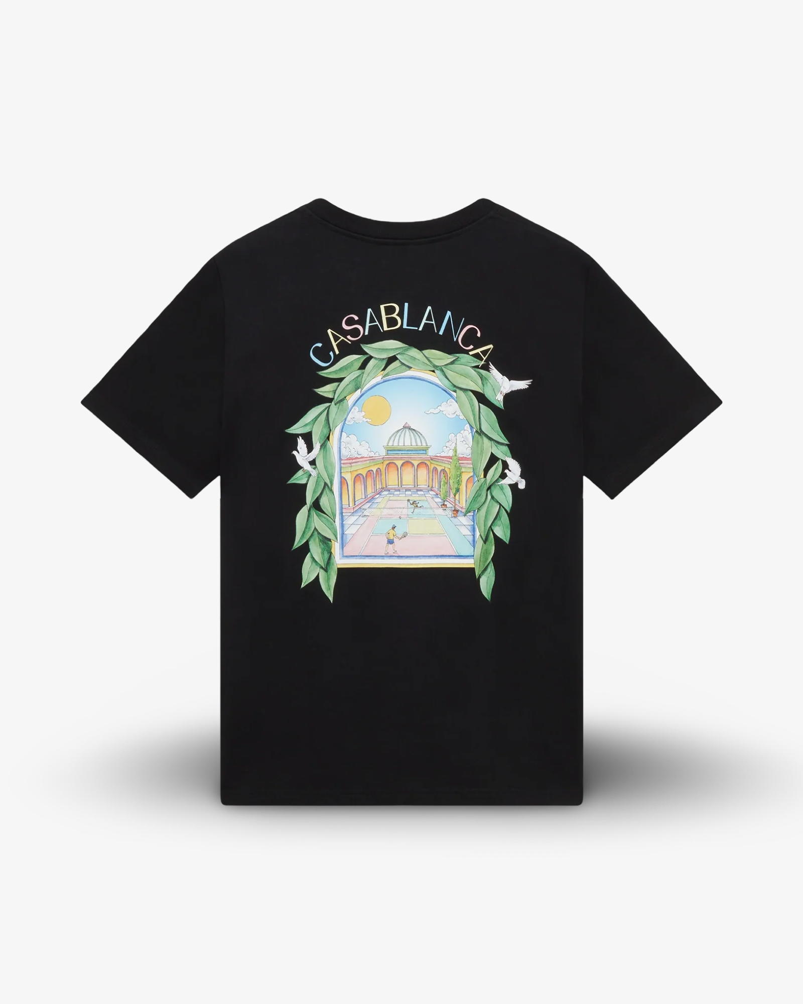 Casablanca L'Arche De Tennis Short Sleeve T-Shirt