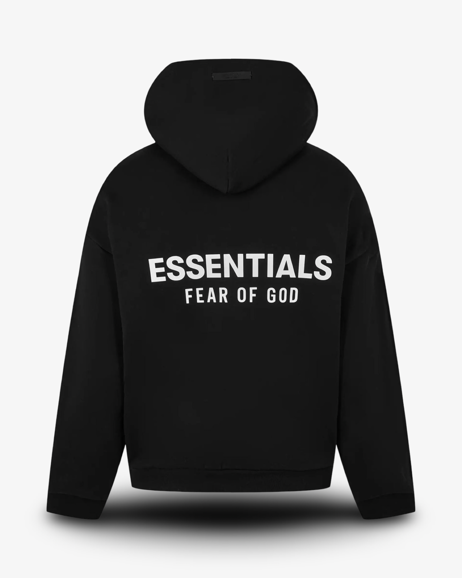 FEAR OF GOD ESSENTIALS FLEECE HOODIE - BLACK