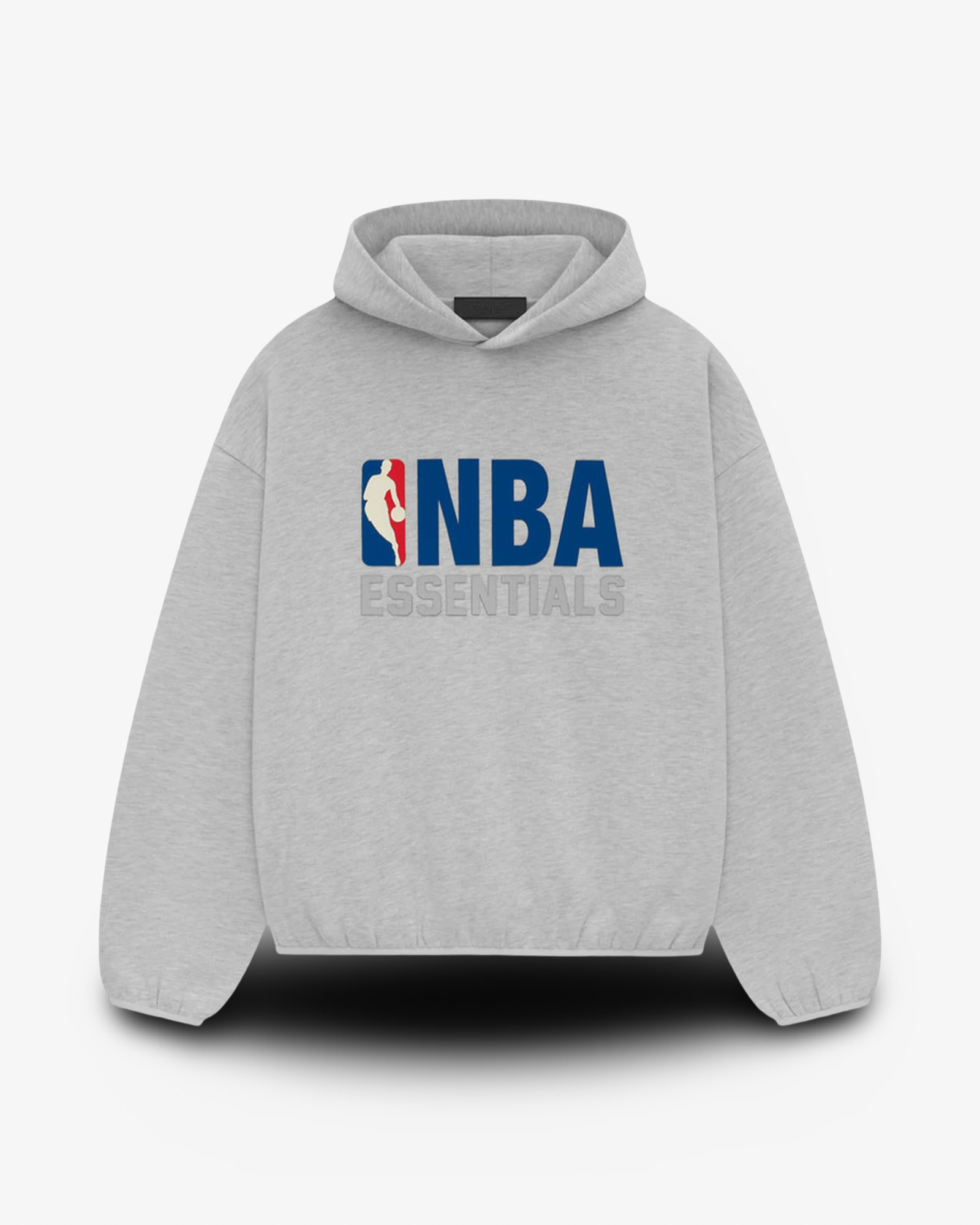FEAR OF GOD ESSENTIALS x NBA HOODIE - LIGHT HEATHER GREY