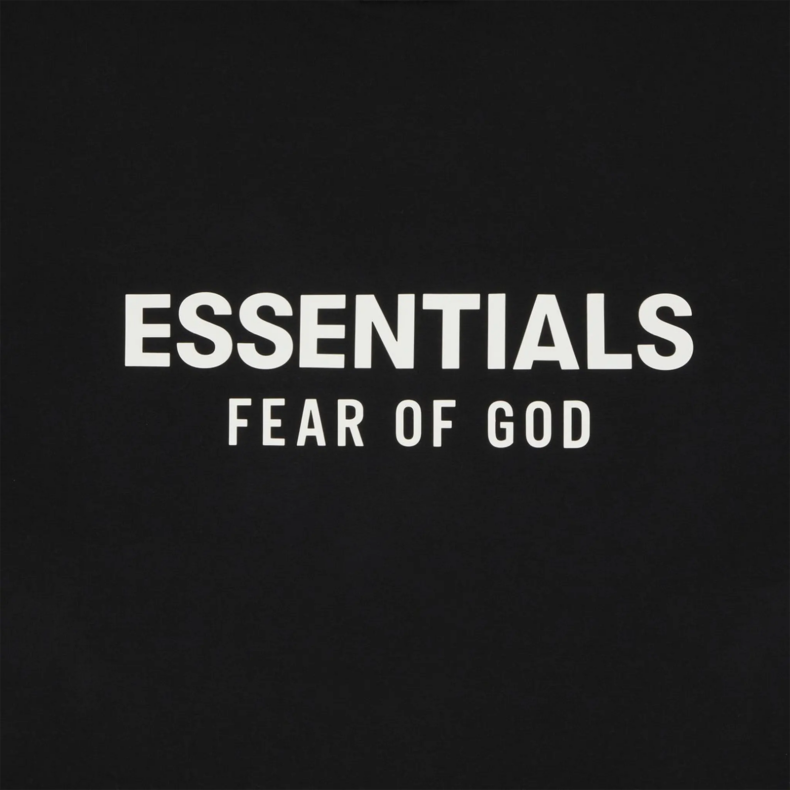 FEAR OF GOD ESSENTIALS T-SHIRT - BLACK/WHITE