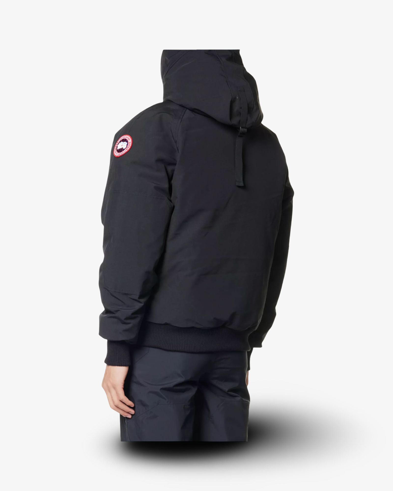 CANADA GOOSE CHILLIWACK FUNNEL-NECK SHELL-DOWN BOMBER JACKET