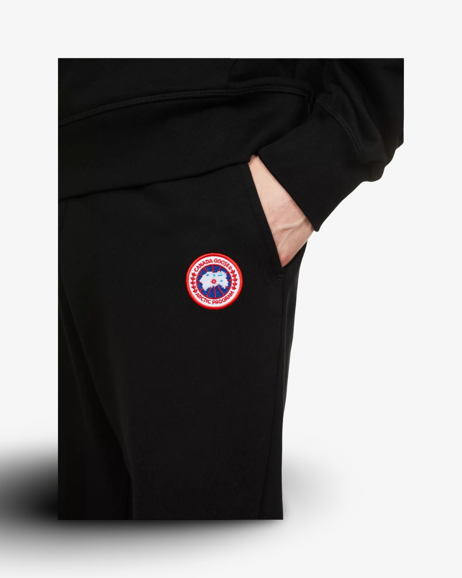 CANADA GOOSE HURON RELAXED-FIT COTTON-JERSEY JOGGING BOTTOMS