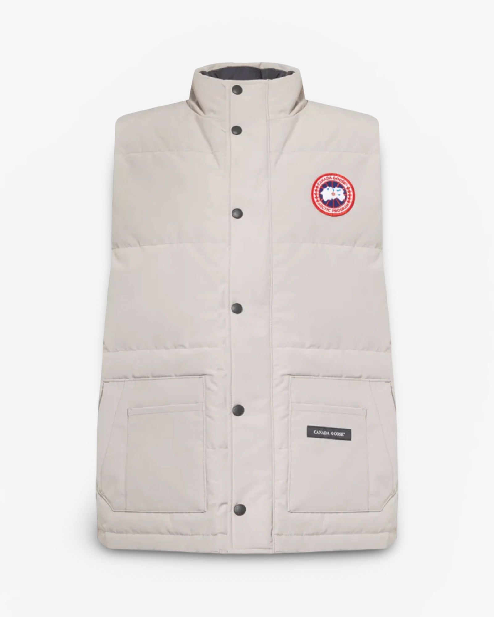 CANADA GOOSE FREESTYLE PADDED SLIM-FIT SHELL-DOWN GILET LIMESTONE