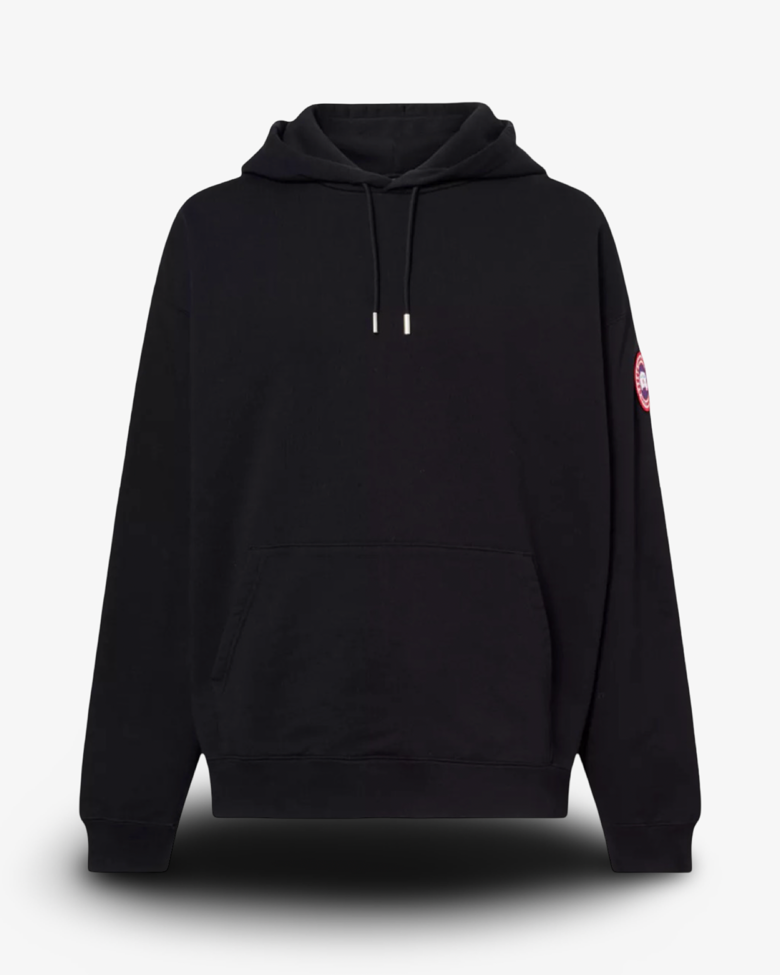 CANADA GOOSE ROVE BRAND-PATCH COTTON HOODIE