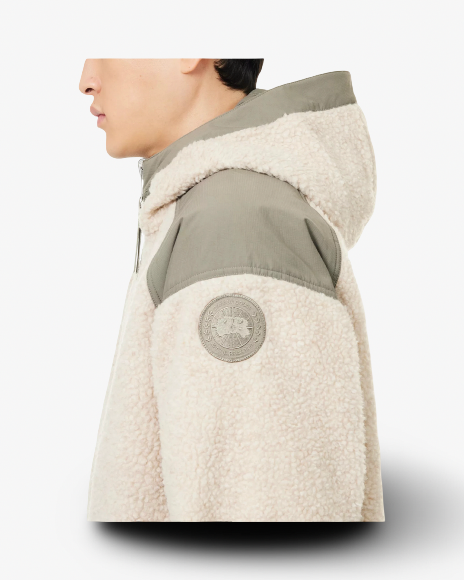 CANADA GOOSE ALBERNI REVERSIBLE FLEECE BOMBER JACKET