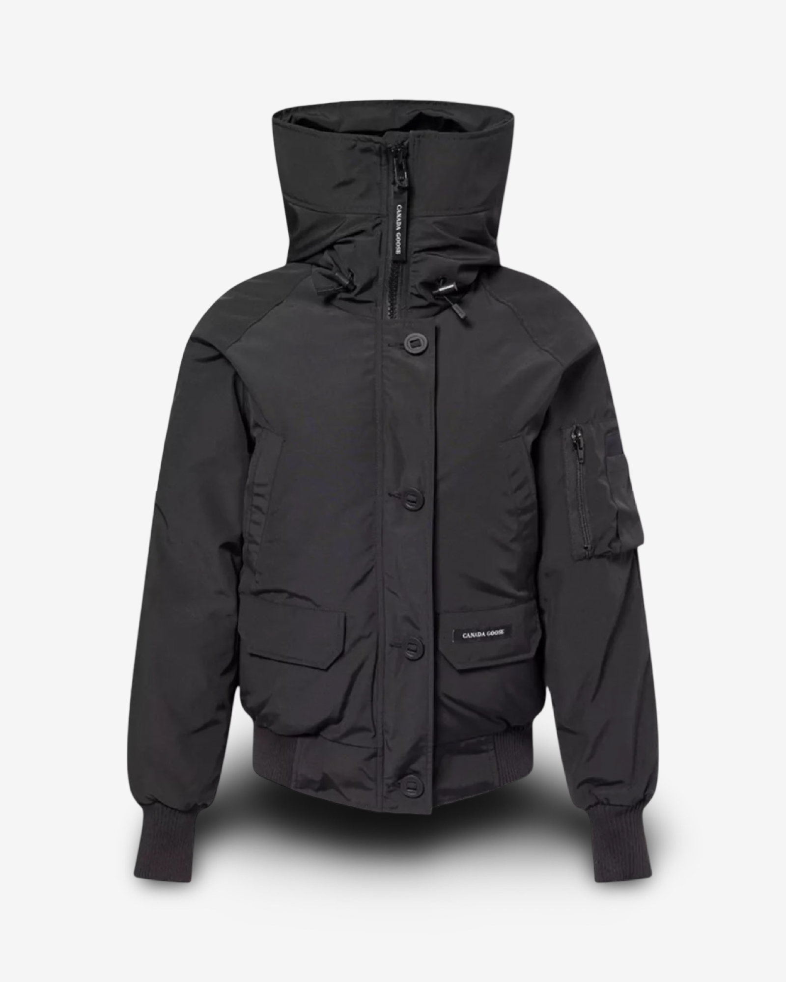 CANADA GOOSE CHILLIWACK HOODED WOVEN-DOWN JACKET