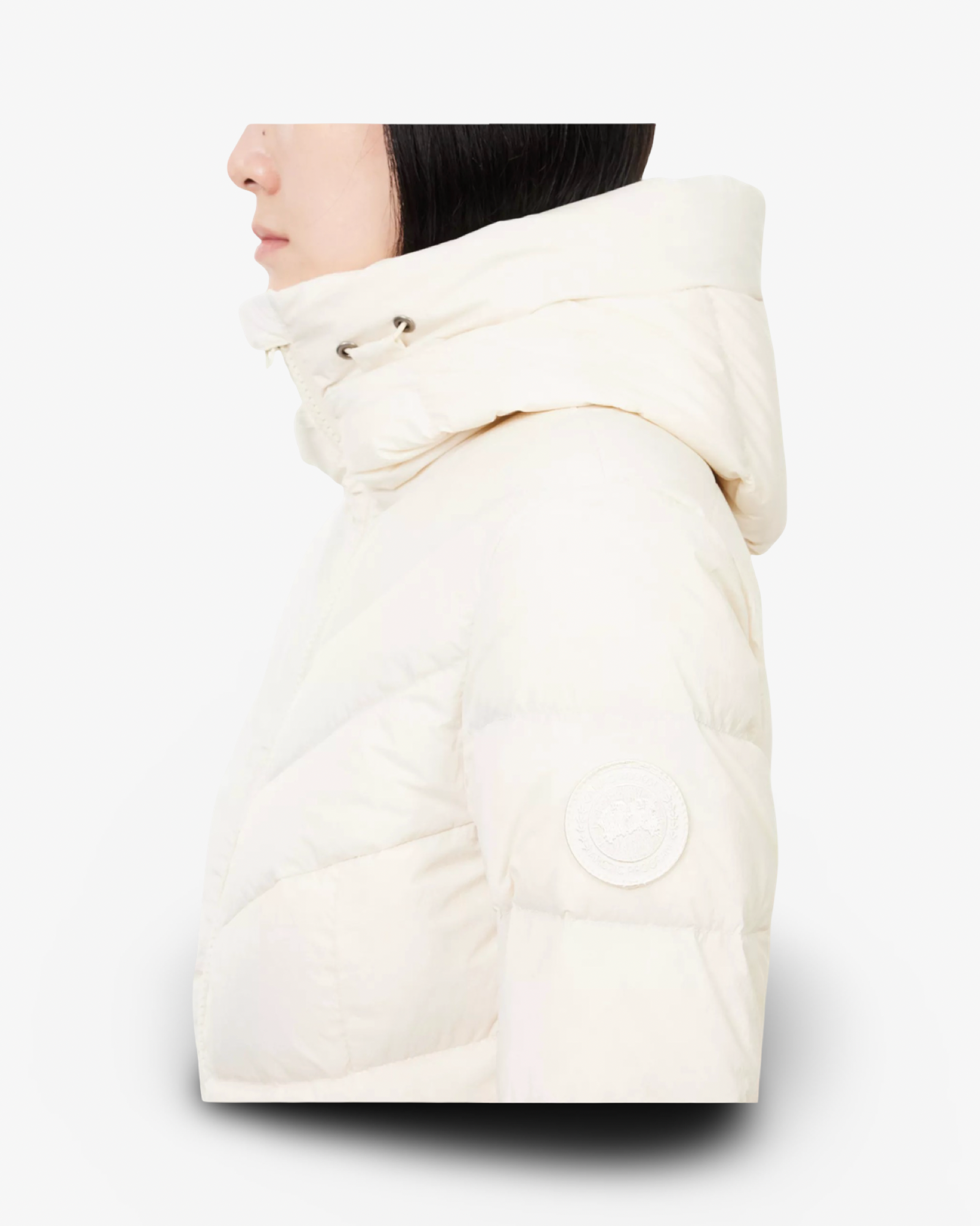 CANADA GOOSE CLAIR NYLON-DOWN JACKET