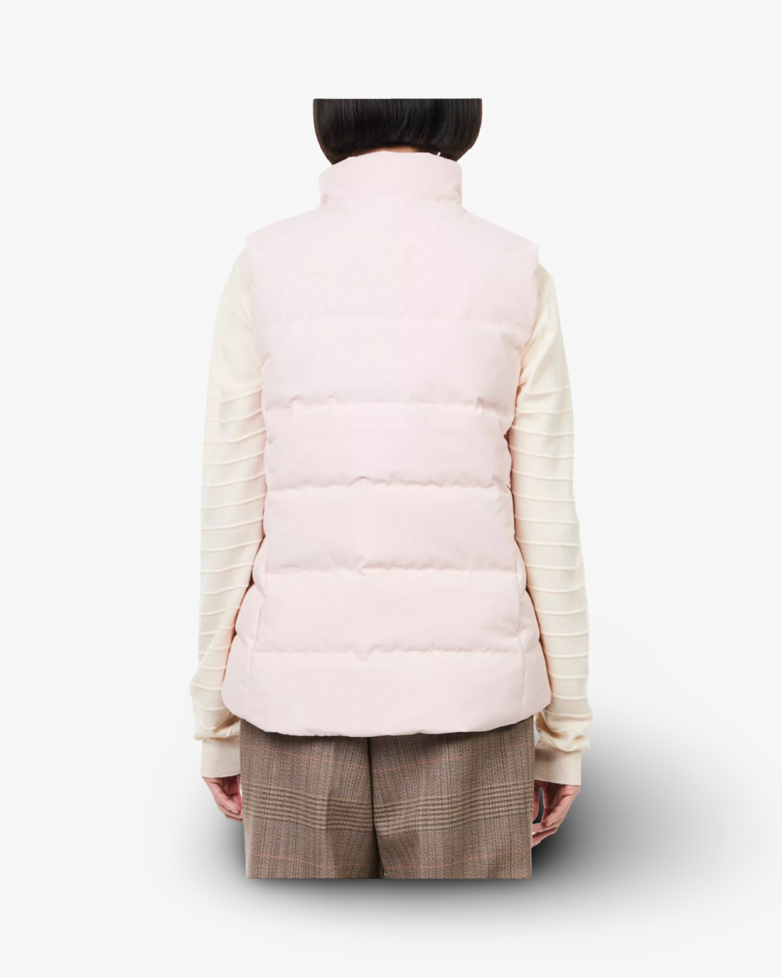 CANADA GOOSE FREESTYLE WOVEN-DOWN GILET VINTAGE ROSE