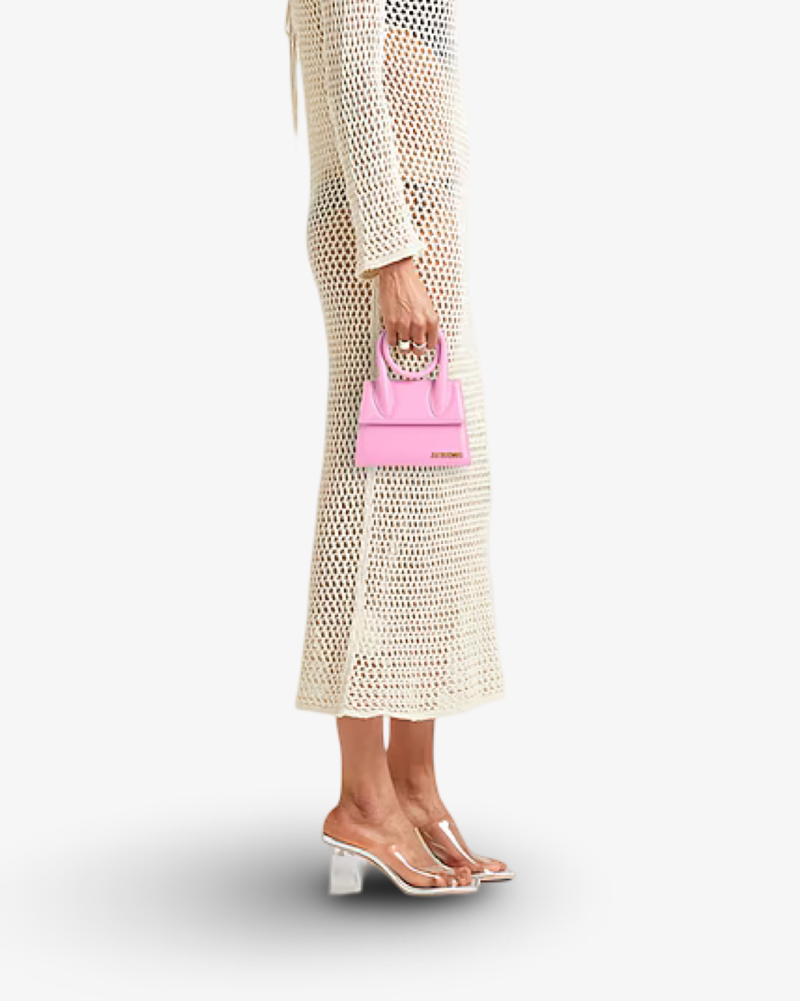 JACQUEMUS LE CHIQUITO NOEUD BAG - PINK
