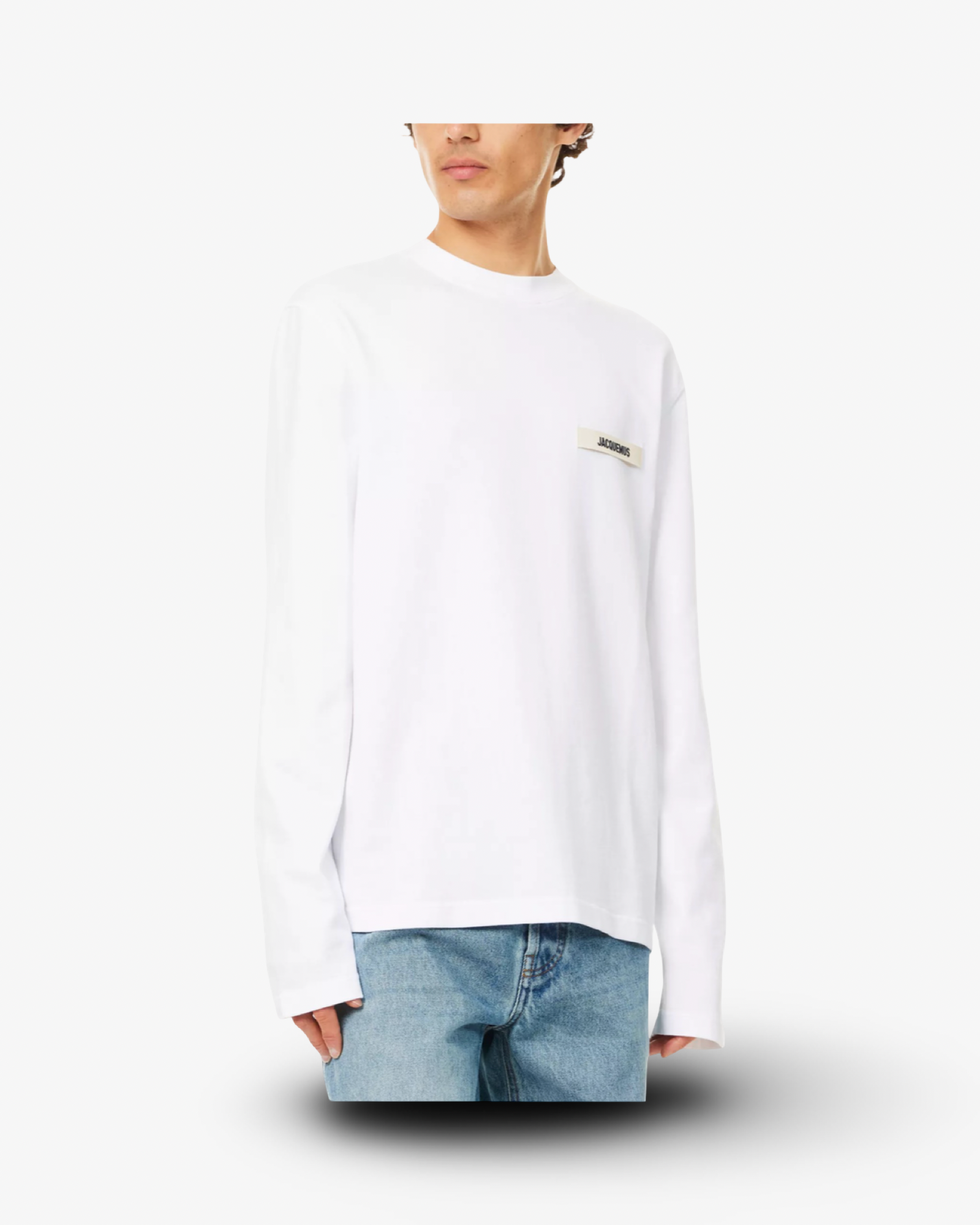 Jacquemus Le Gros Grain cotton LONG SLEEVE T-SHIRT