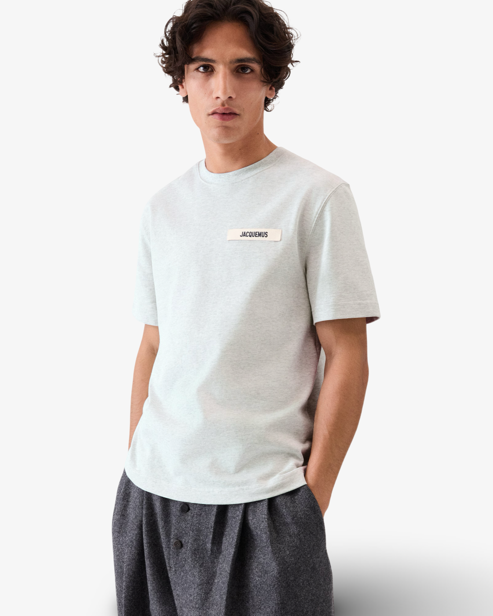 Jacquemus Le T-shirt Gros Grain cotton T-shirt
