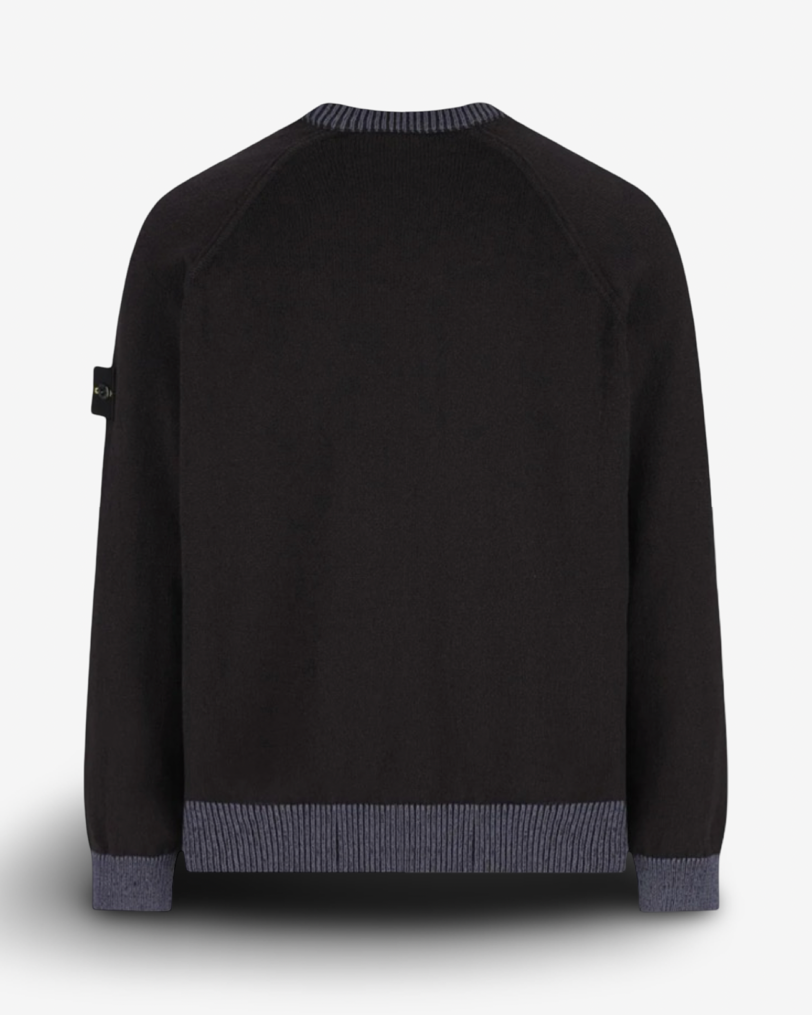STONE ISLAND RAW HAND ORGANIC SWEATSHIRT - NAVY