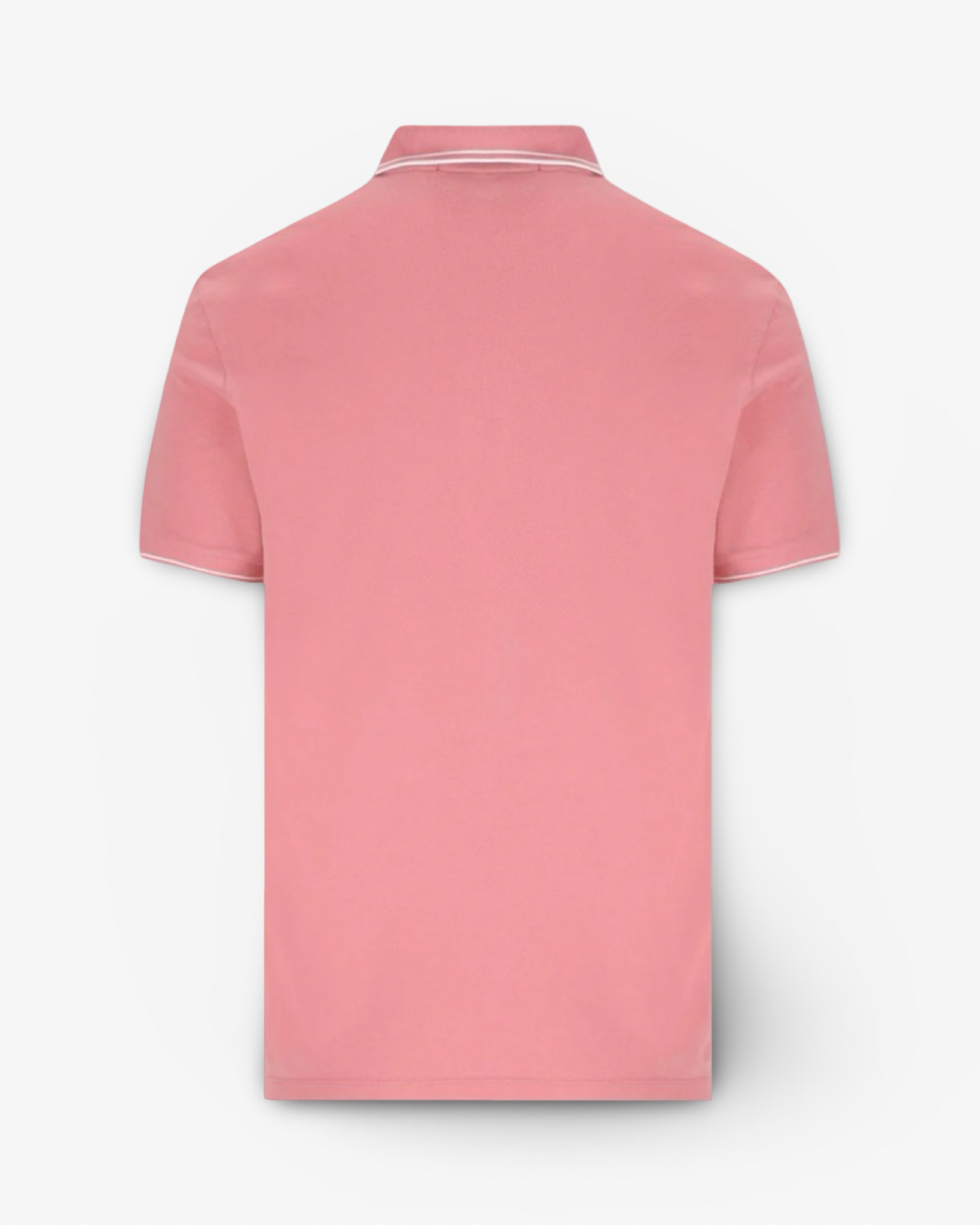 STONE ISLAND COMPASS PATCH POLO SHIRT - OLEANDER PINK