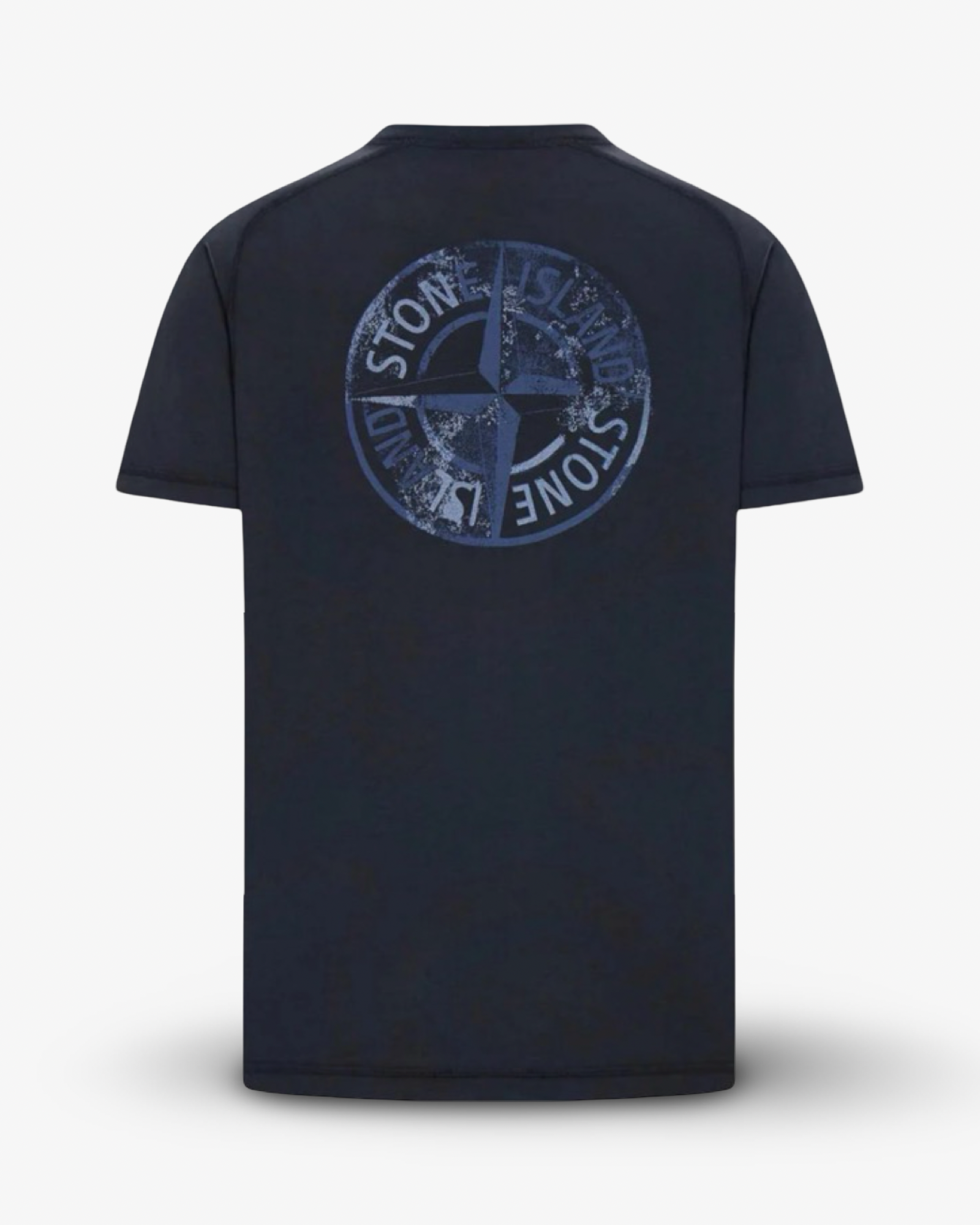 STONE ISLAND REFLECTIVE PRINT T-SHIRT - NAVY