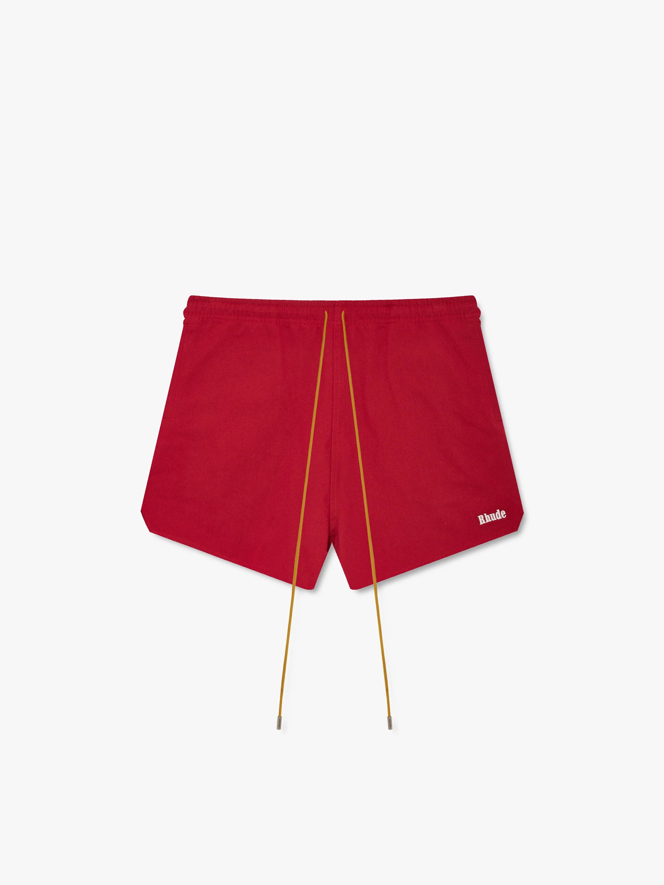 RHUDE CLASSIC TWILL LOGO SHORT