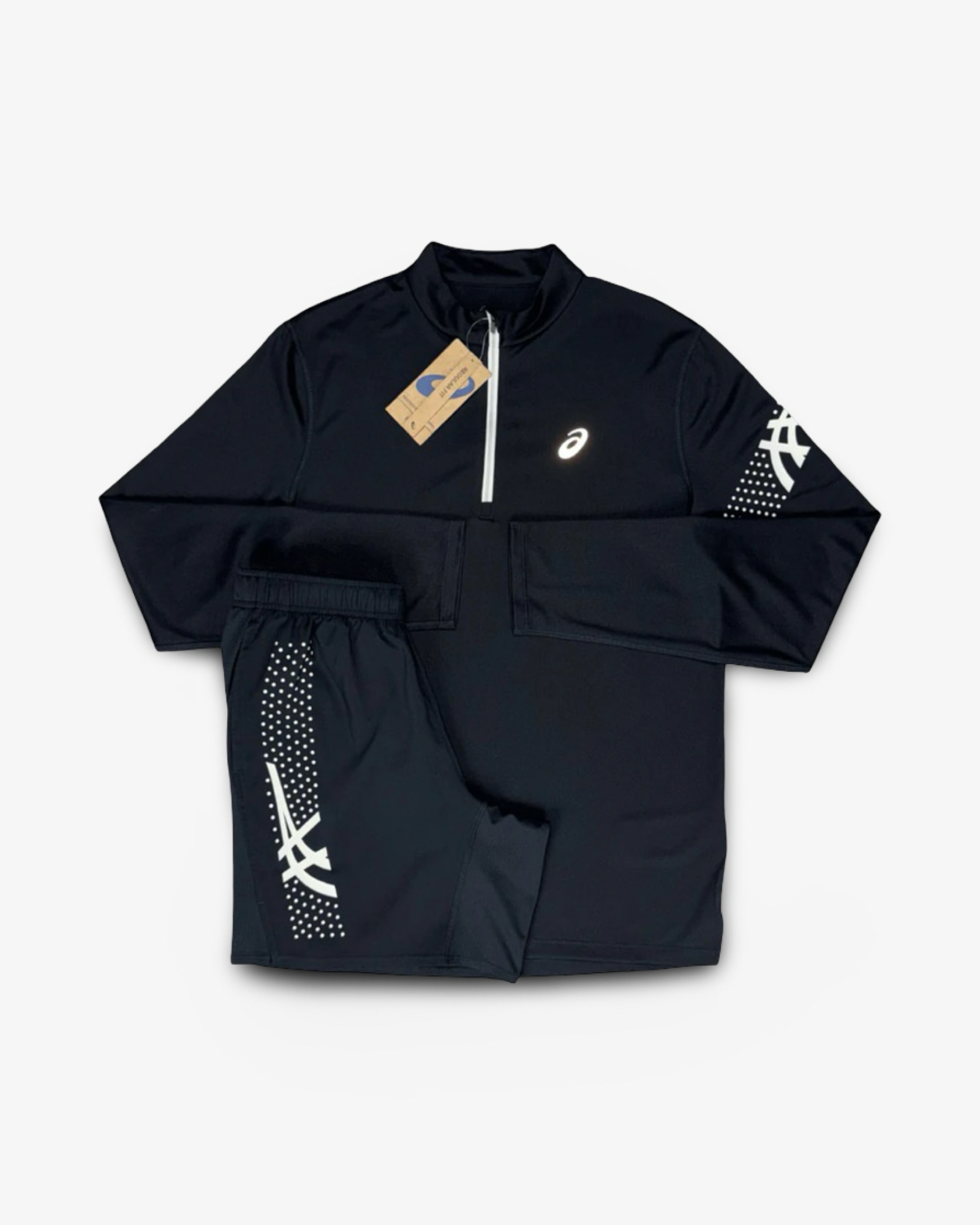 ASICS ICON 114 ZIP SET 'BLACK'