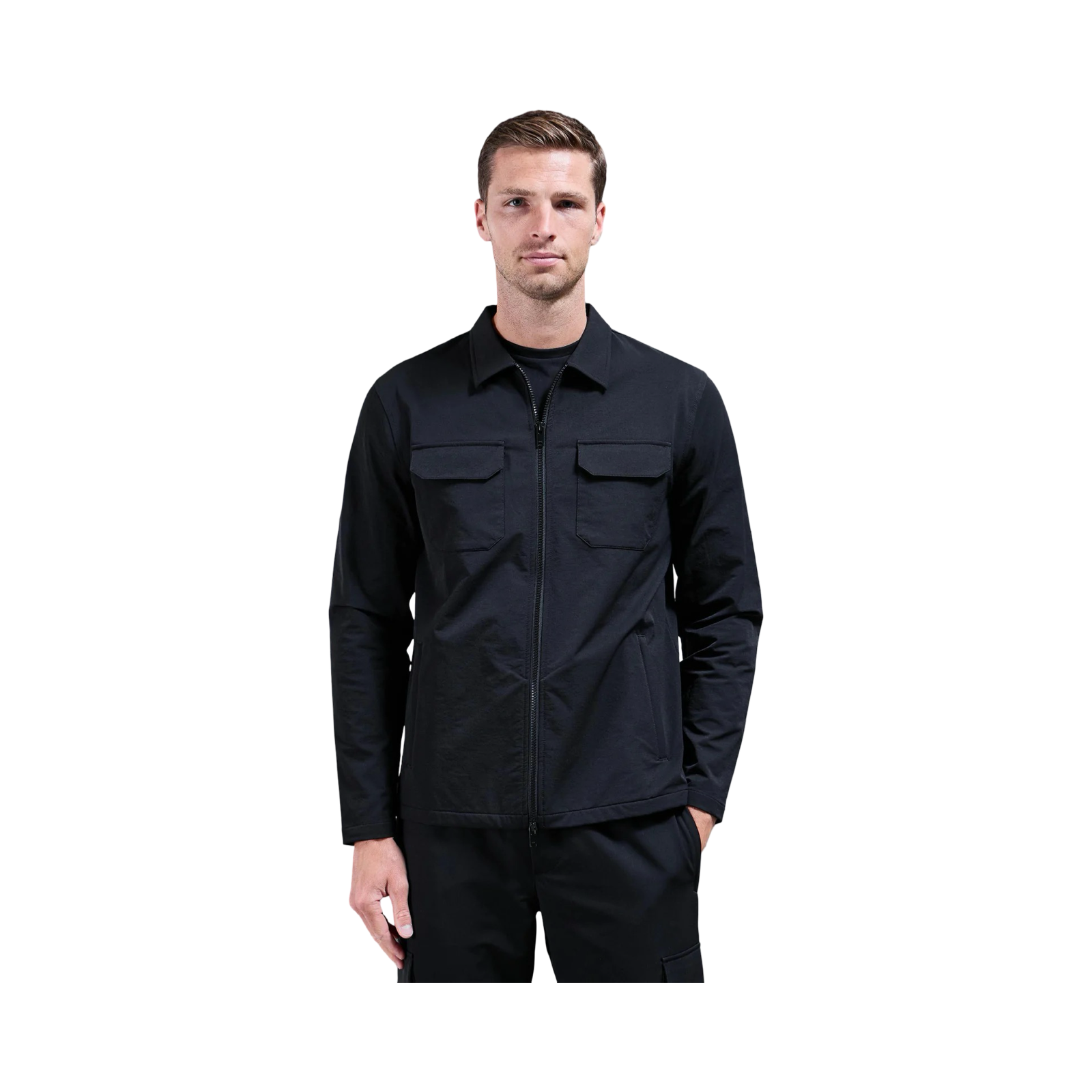 ARNE CARGO JACKET BLACK