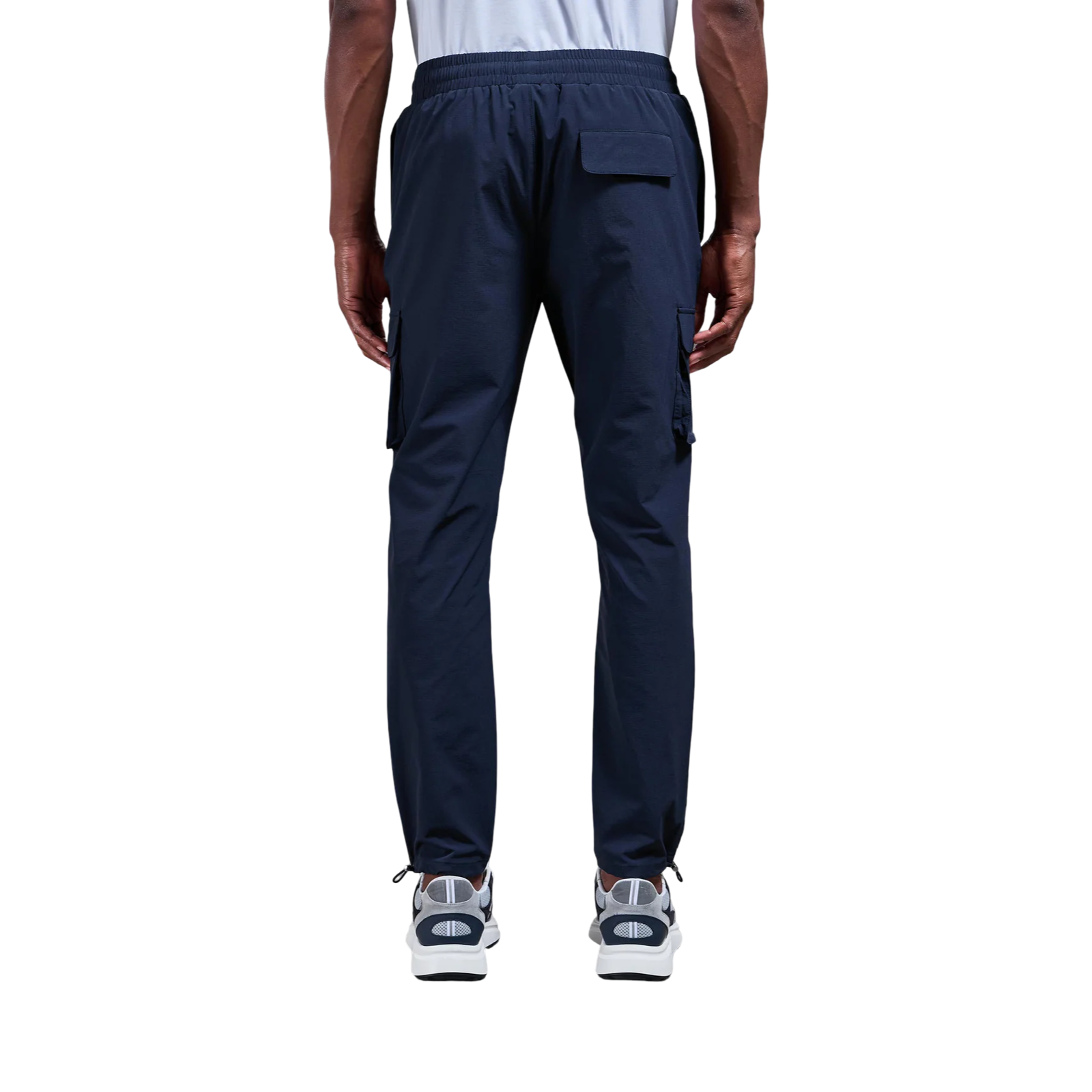 ARNE UTILITY CARGO TROUSER NAVY