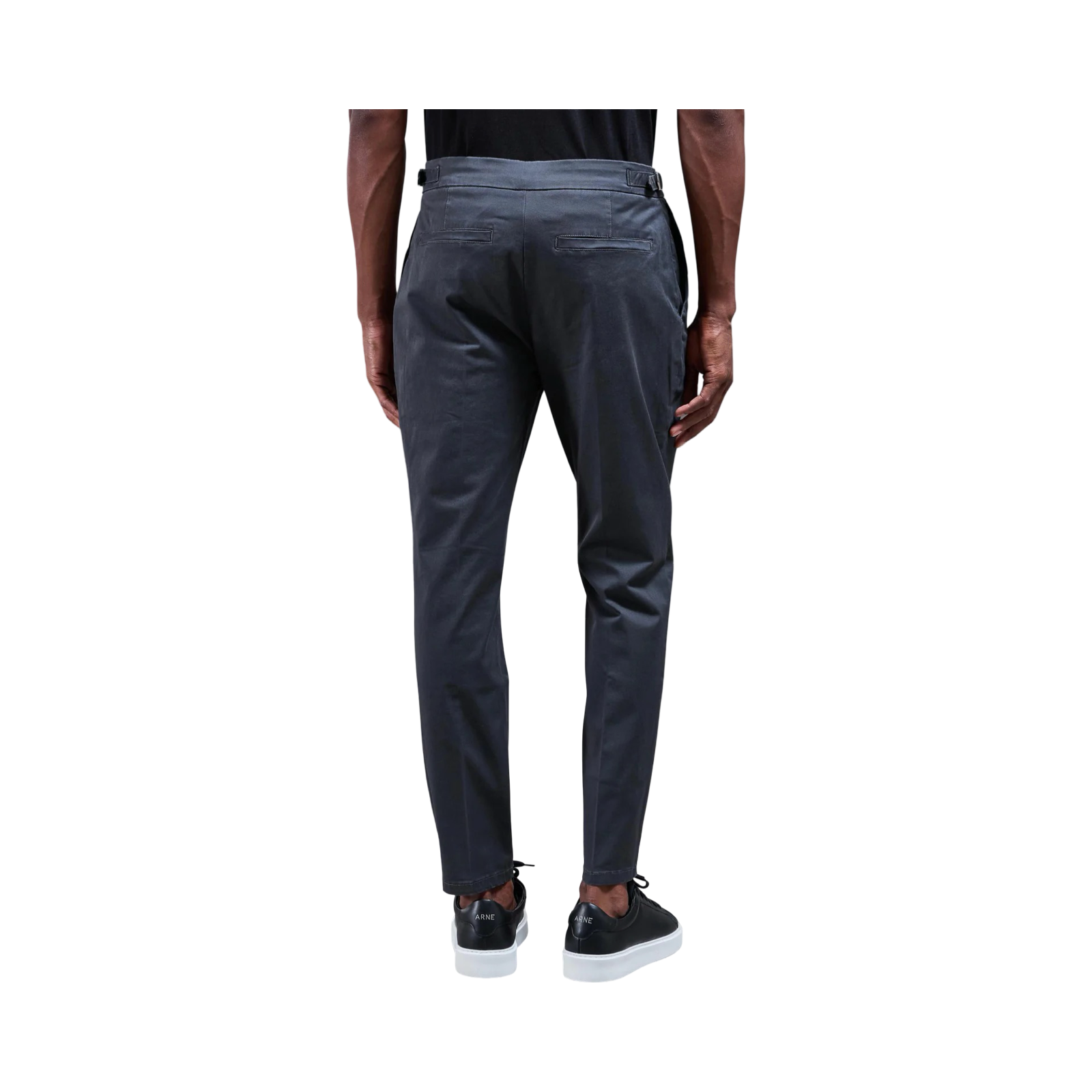 ARNE TAILORED CHINO TROUSER GREY