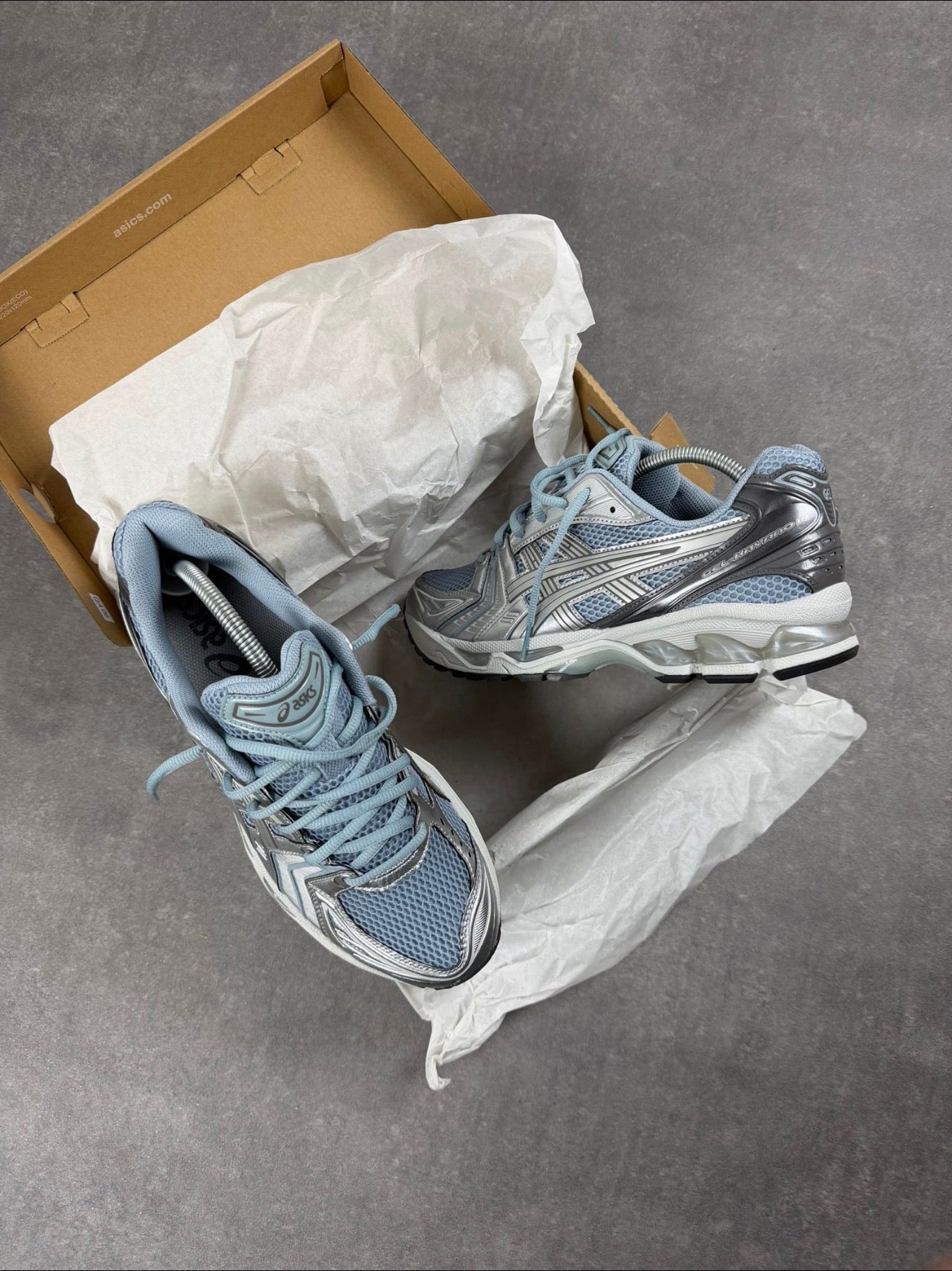 ASICS GEL KAYANO 14 DOLPHIN GREY PURE SILVER
