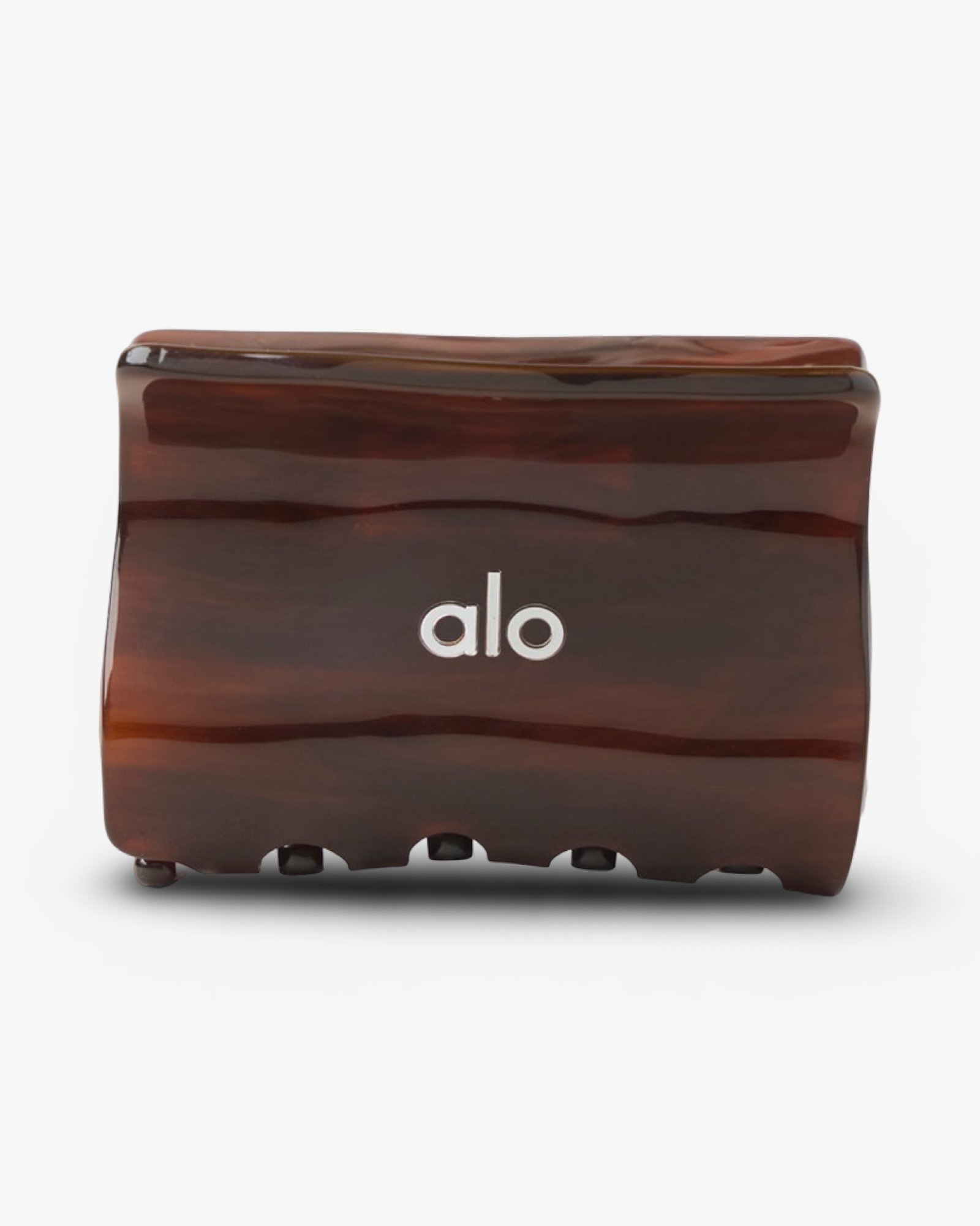 ALO EFFORTLESS CLAW CLIP BROWN TORTOISE