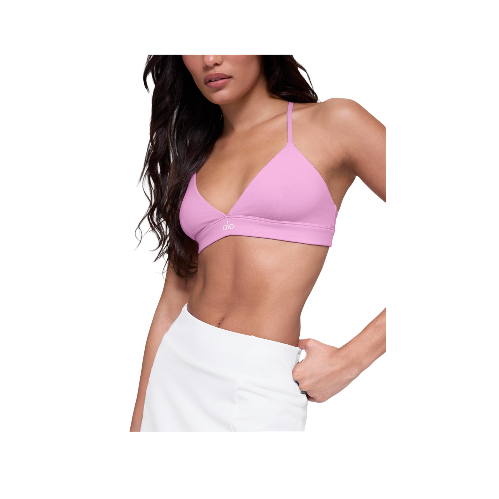 ALO SPLENDOR BRA CANDY HEART PINK / WHITE