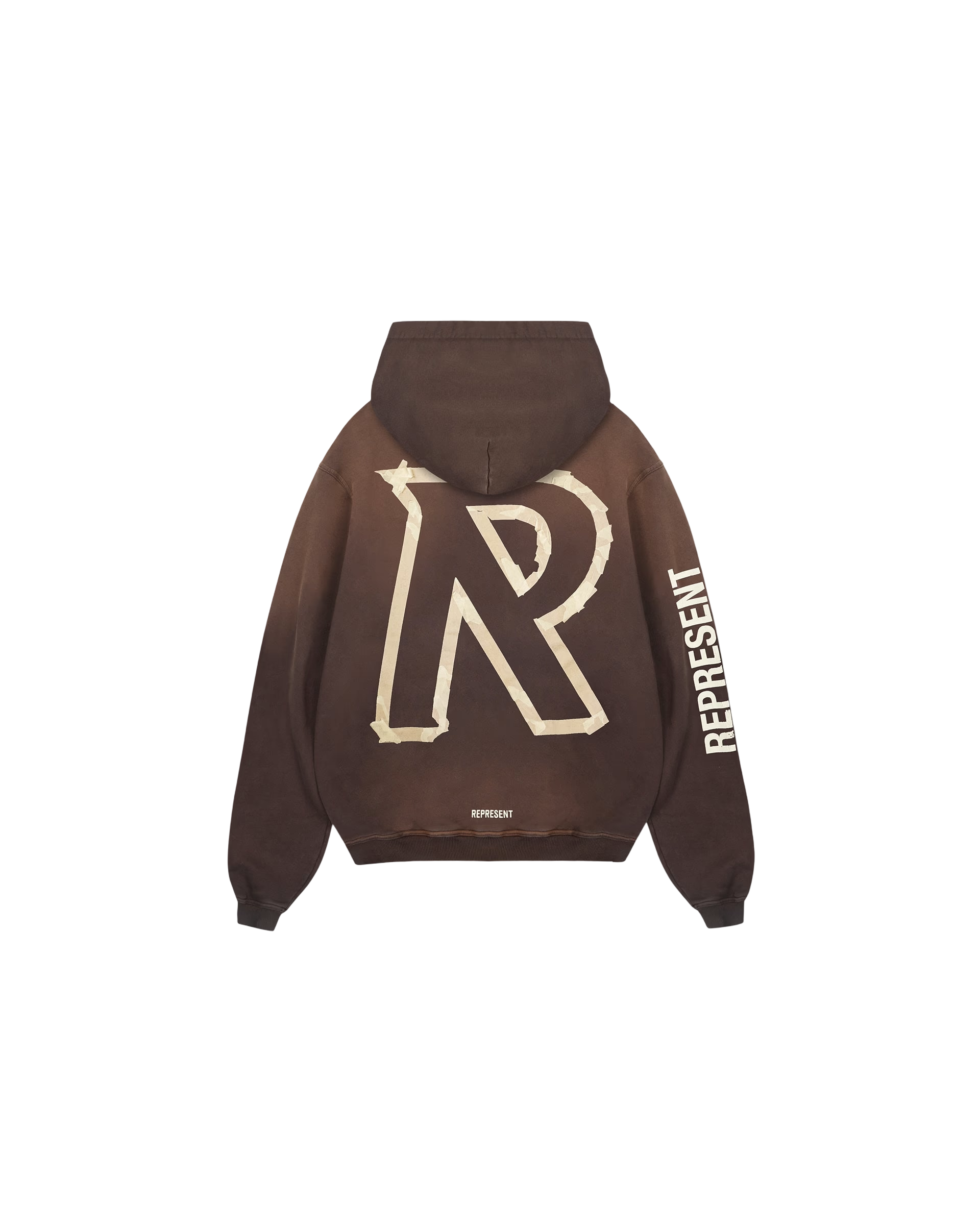 REPRESENT MASKING TAPE INITIAL HOODIE