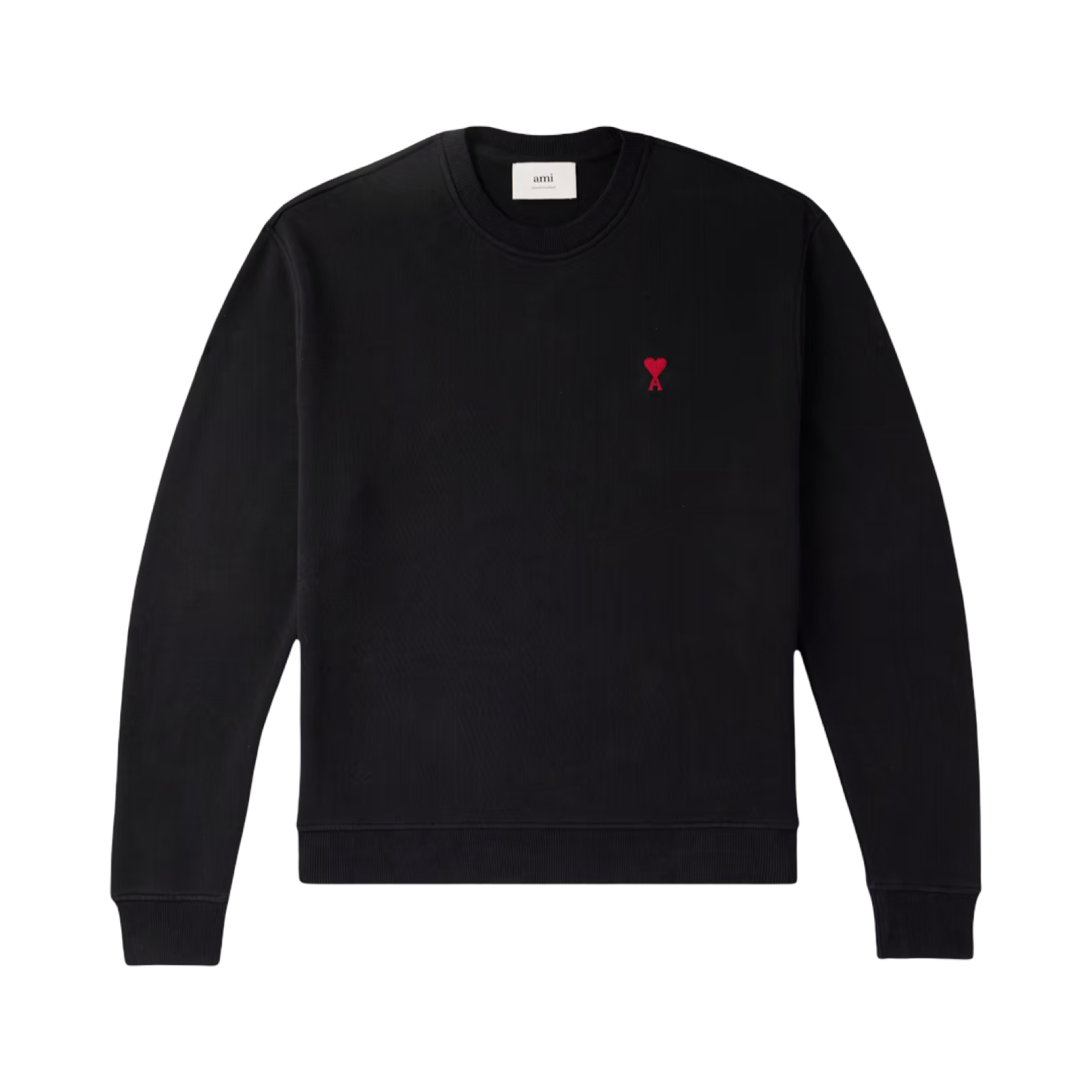 AMI PARIS SWEATSHIRT BLACK