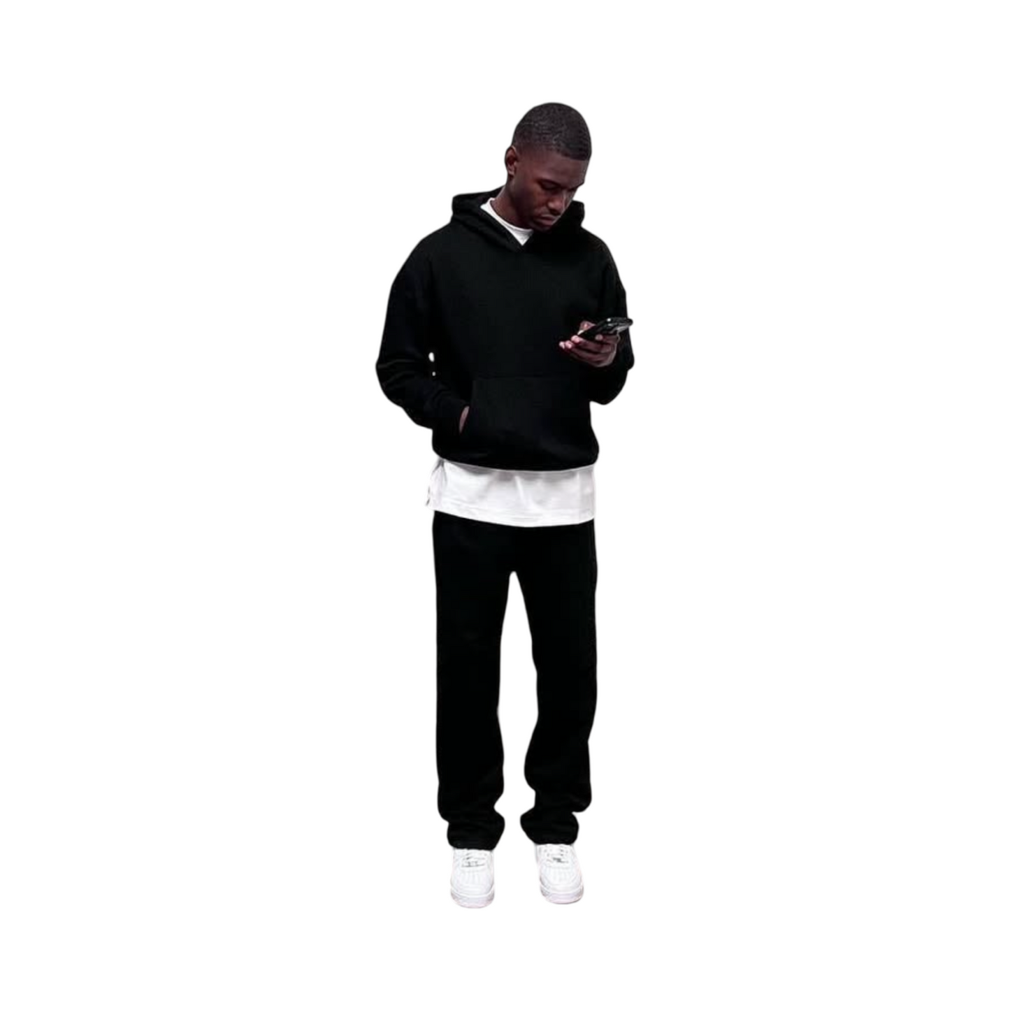 WILLIAM GILES BOX HOODIE