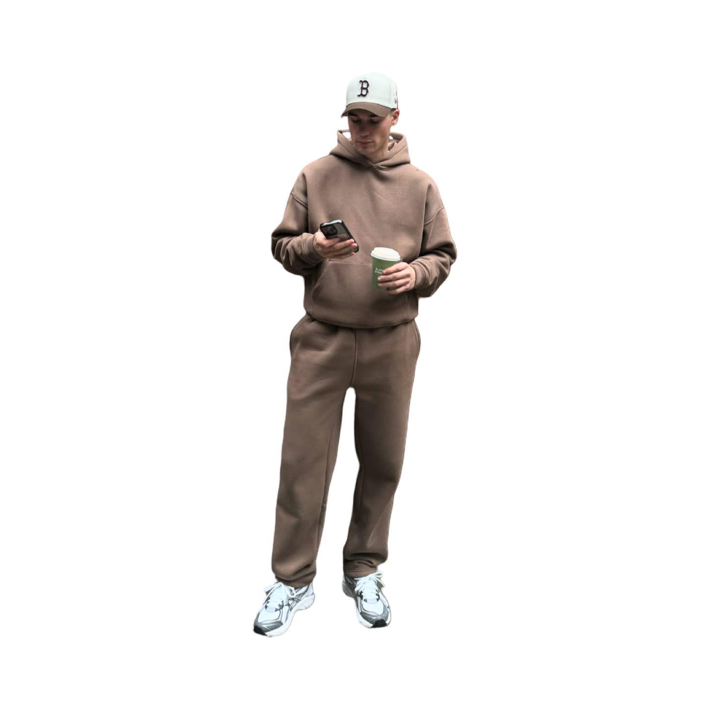 WILLIAM GILES MOCHA JOGGERS
