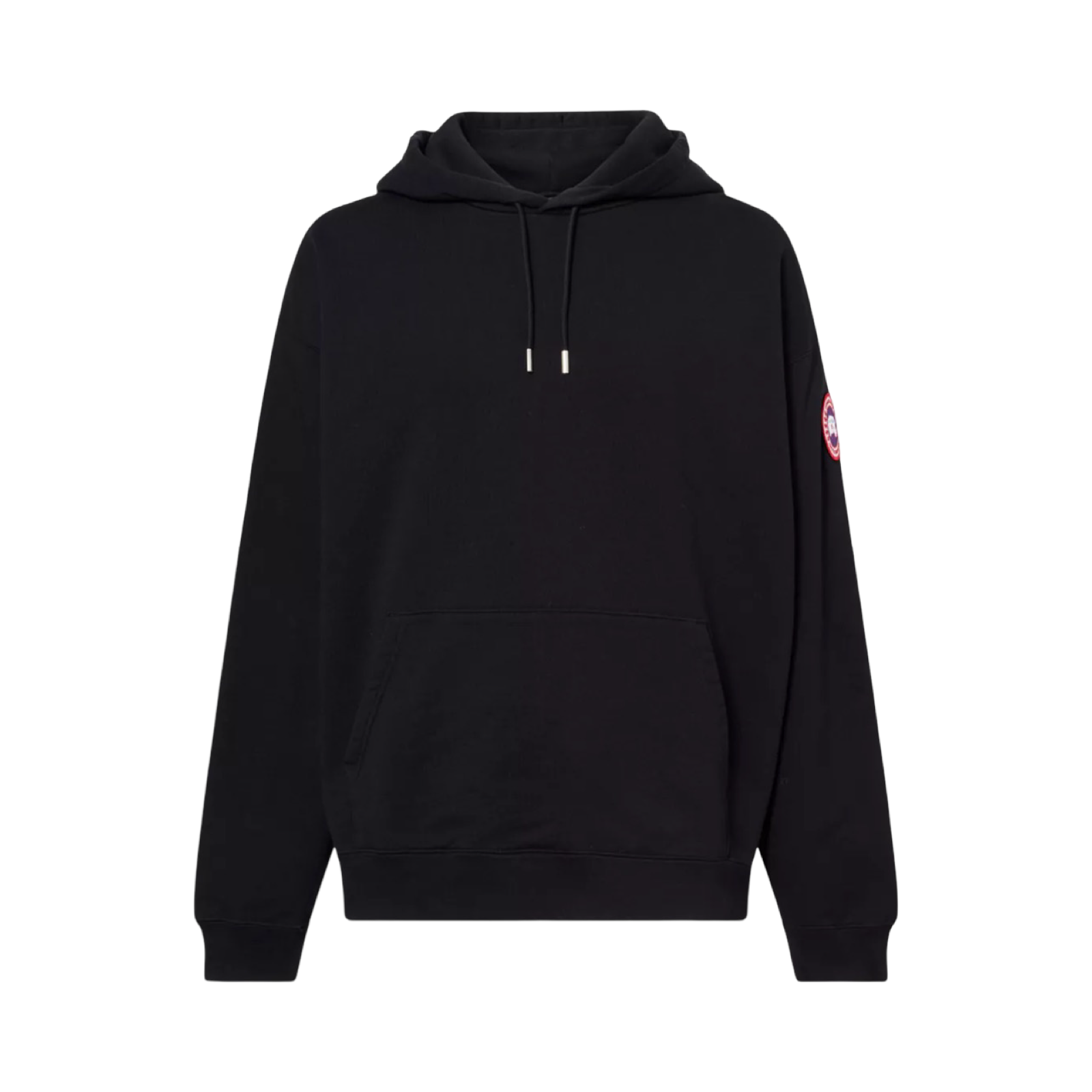 CANADA GOOSE ROVE BRAND-PATCH COTTON HOODIE