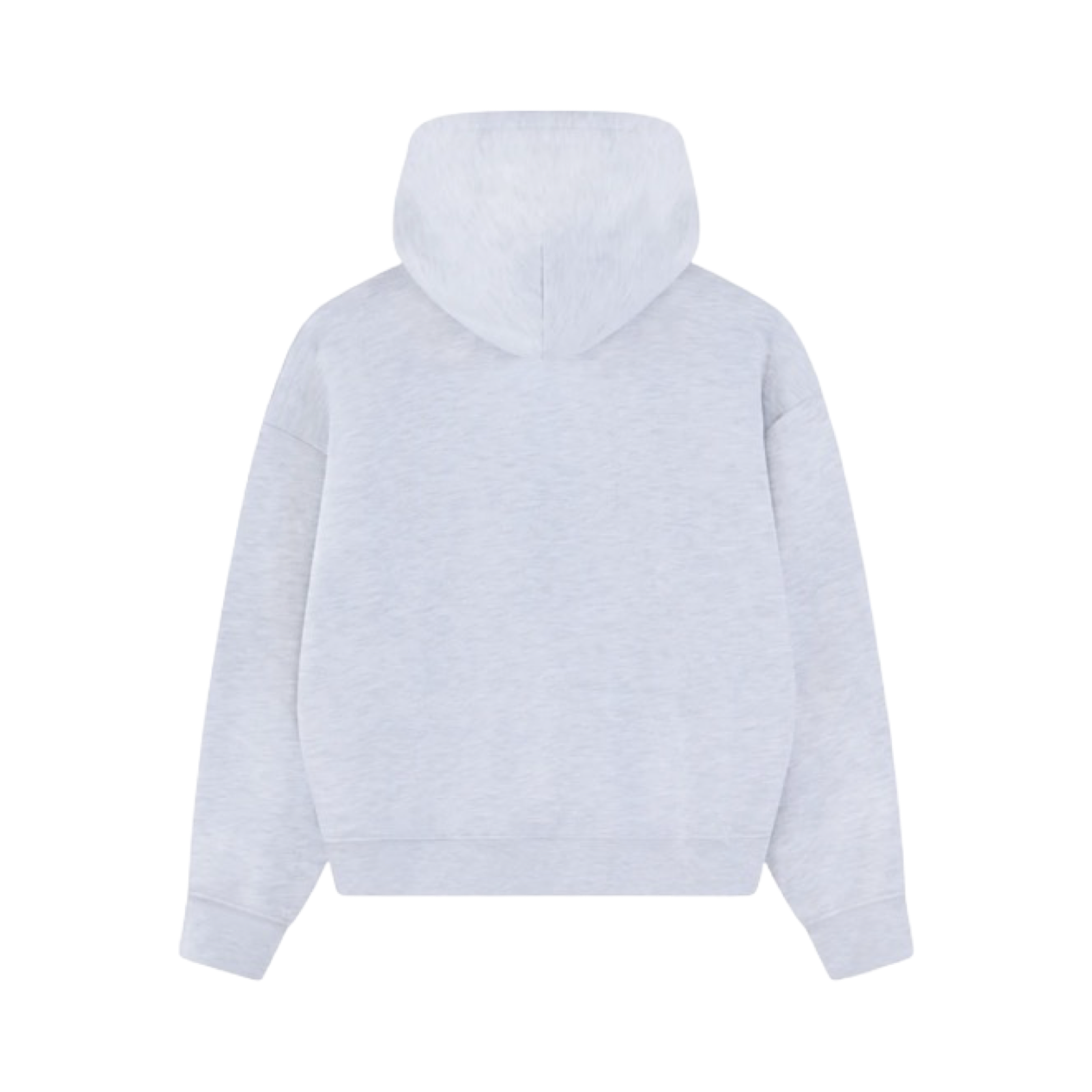 THE COUTURE CLUB EMBROIDERED CTRE ZIP THROUGH HOODIE GREY MARL