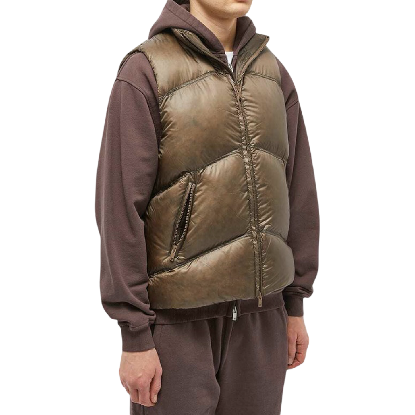 REPRESENT NYLON PUFFER GILET