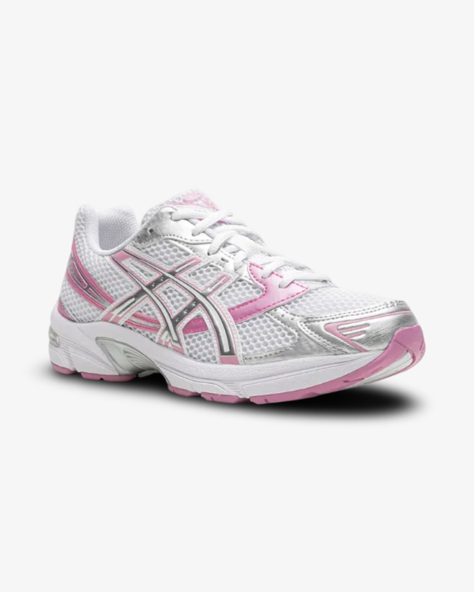 WOMENS ASICS GEL 1130 WHITE SILVER PINK