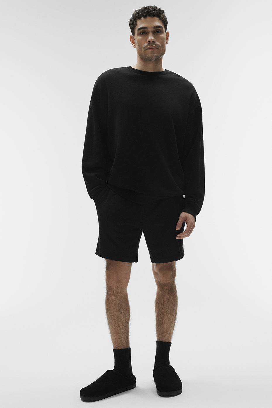 Alo Chill Crewneck Pullover - Black