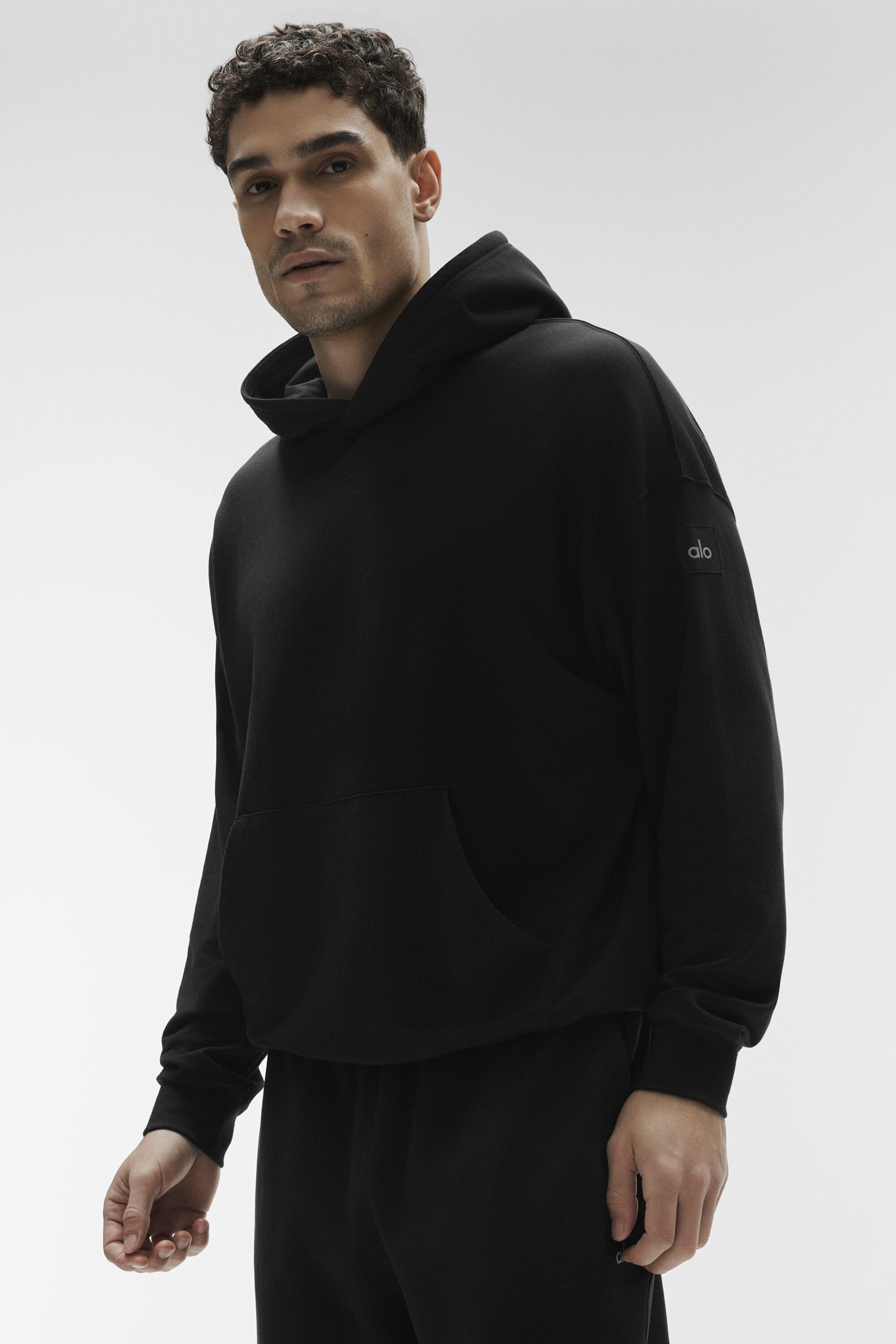 Alo Double Take Hoodie - Black
