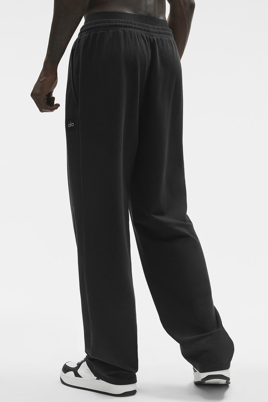 Alo Double Take Straight Leg Pant - Black
