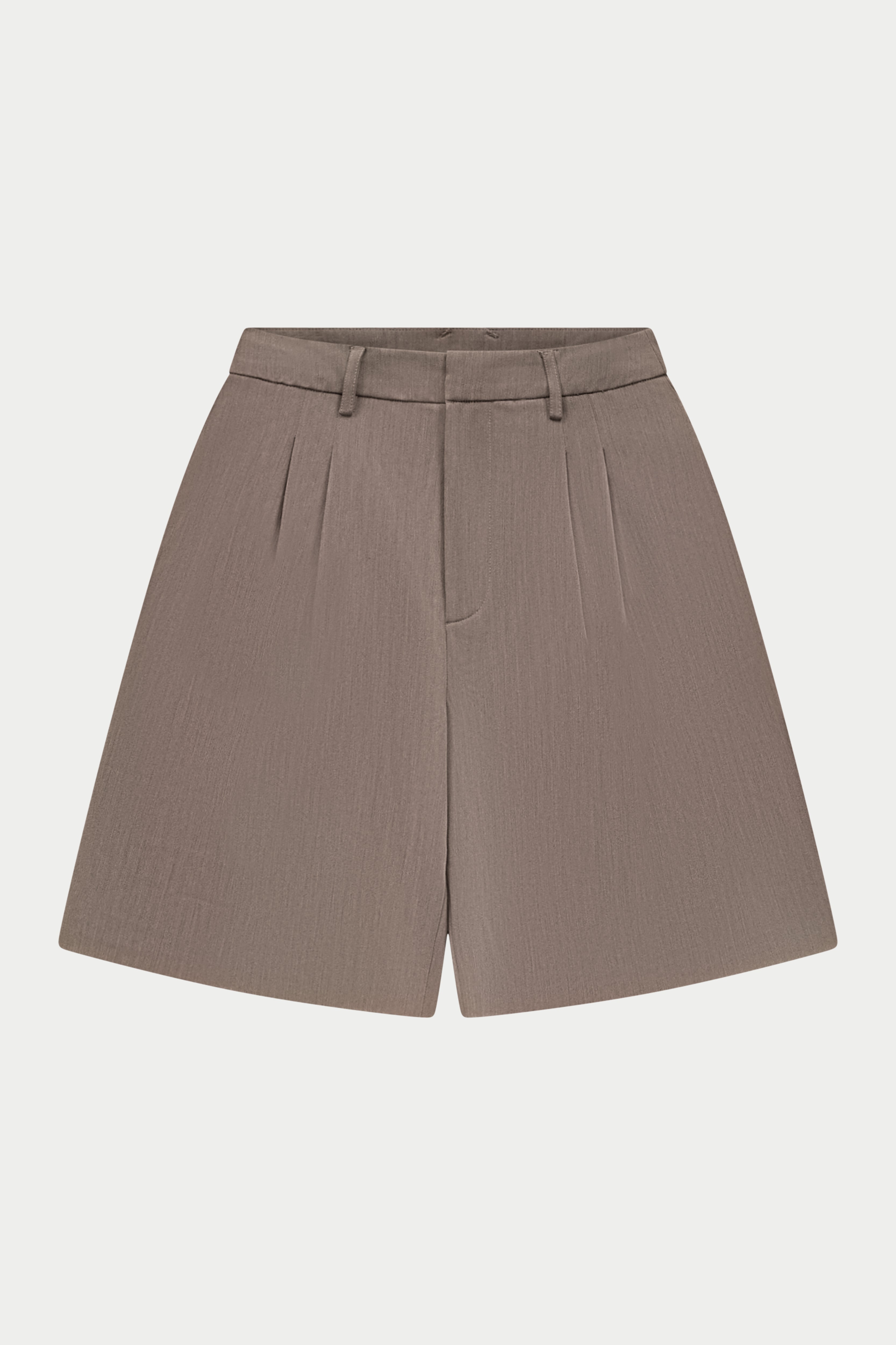 LONGLINE BERMUDA SHORTS - MUSHROOM