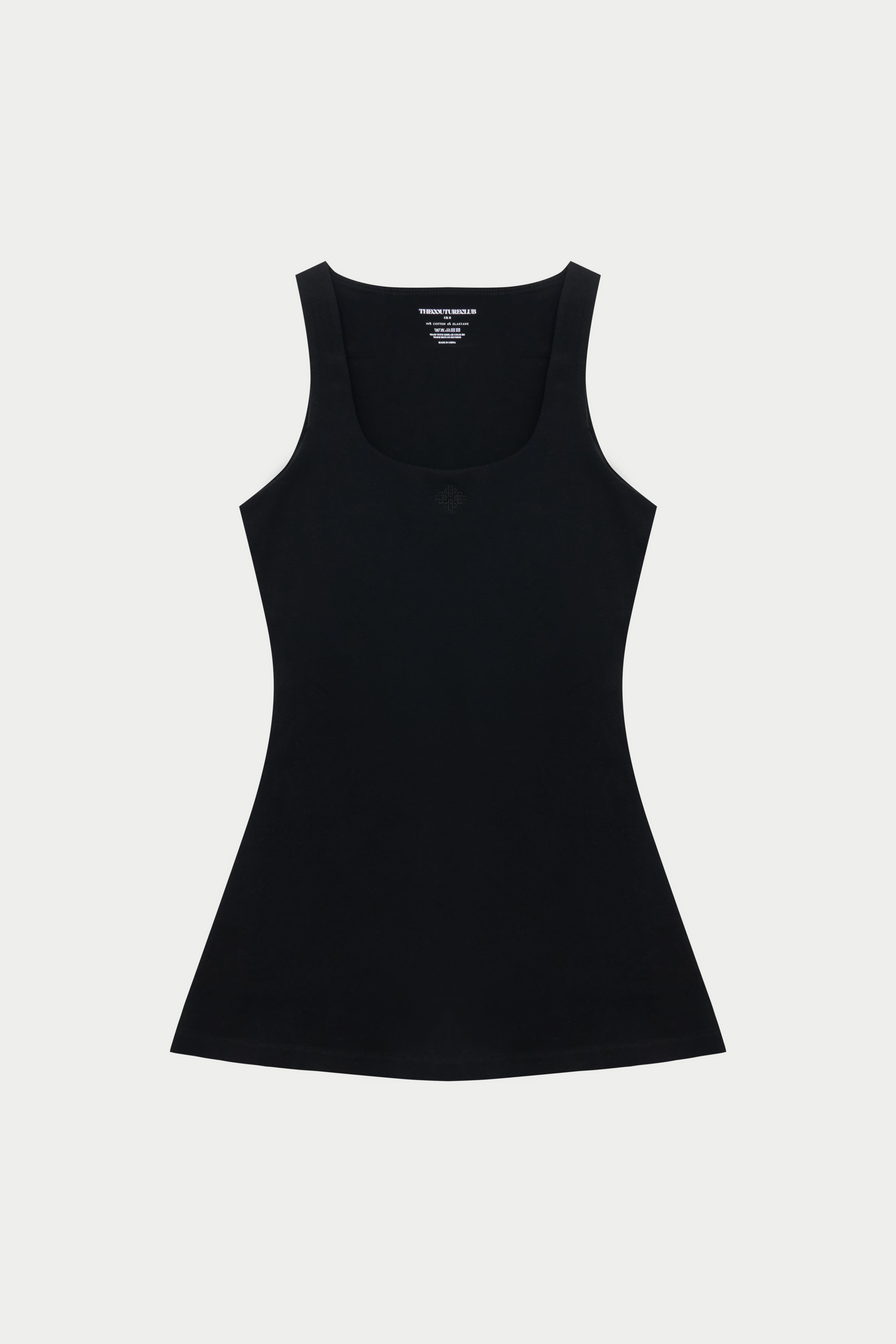 SOFT TOUCH SKORT DRESS - BLACK