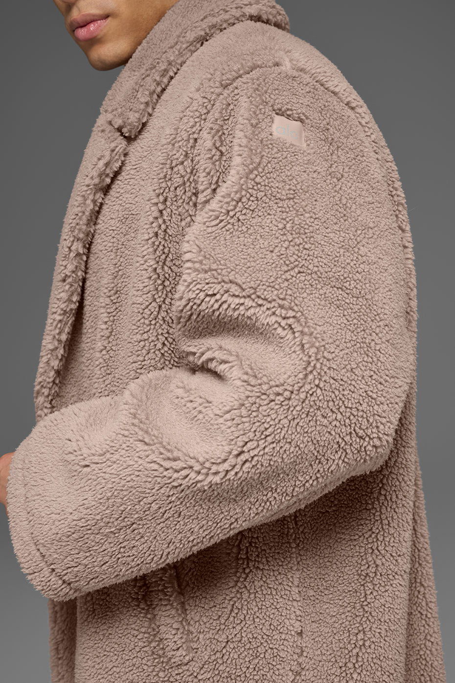 Alo Oversized Sherpa Trench - Chai Latte