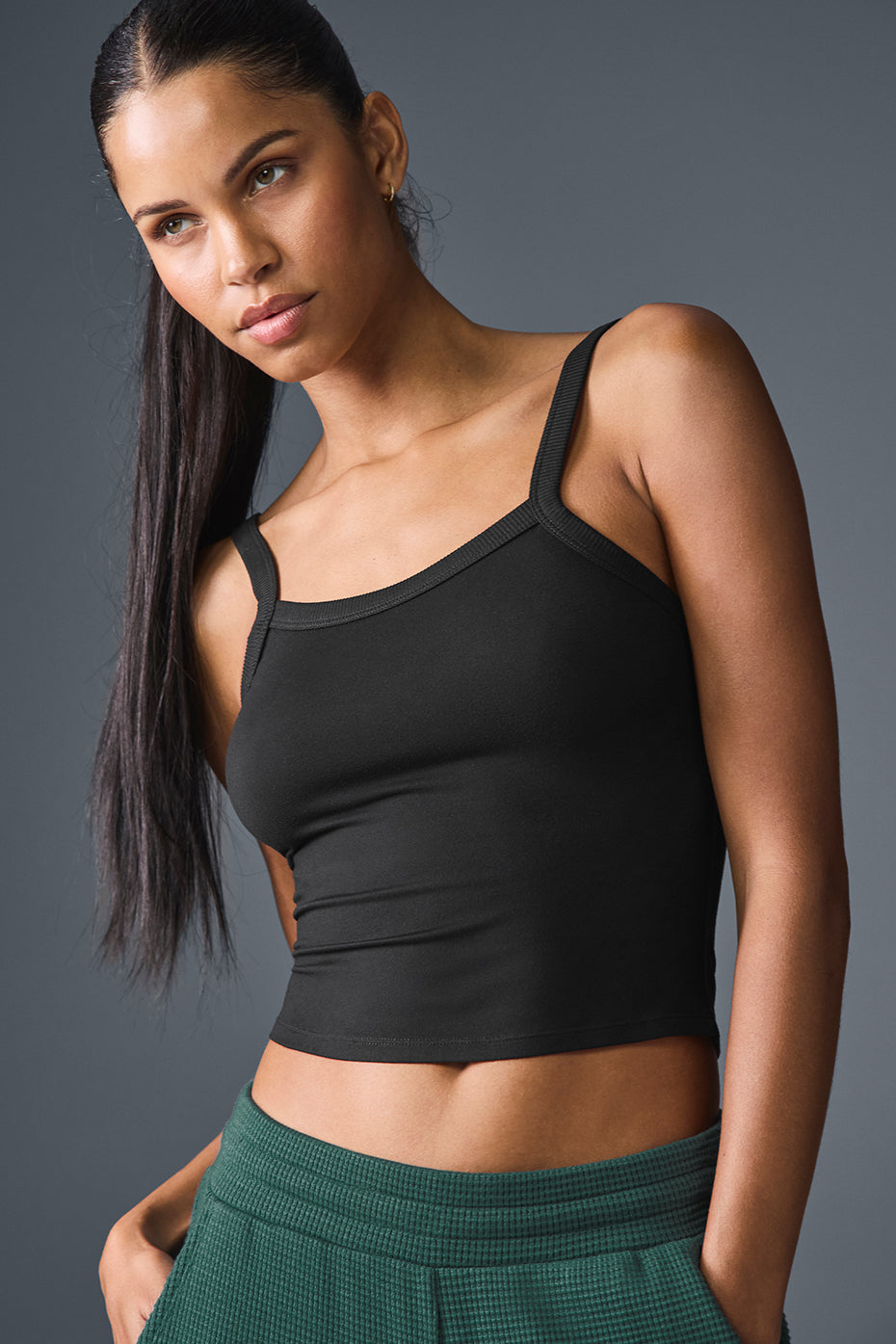 Alo Alosoft Sweet Talker Tank - Black