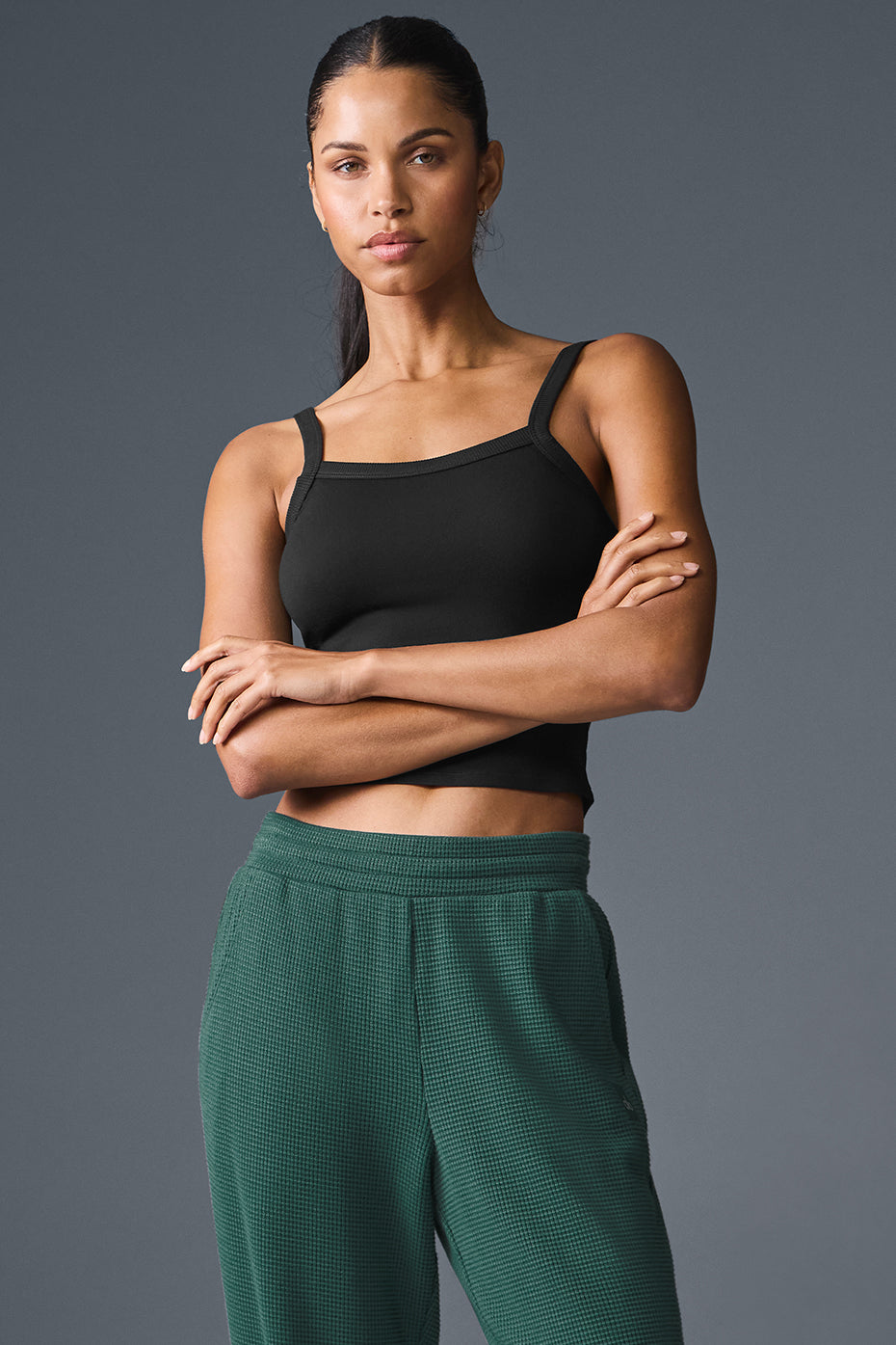 Alo Alosoft Sweet Talker Tank - Black