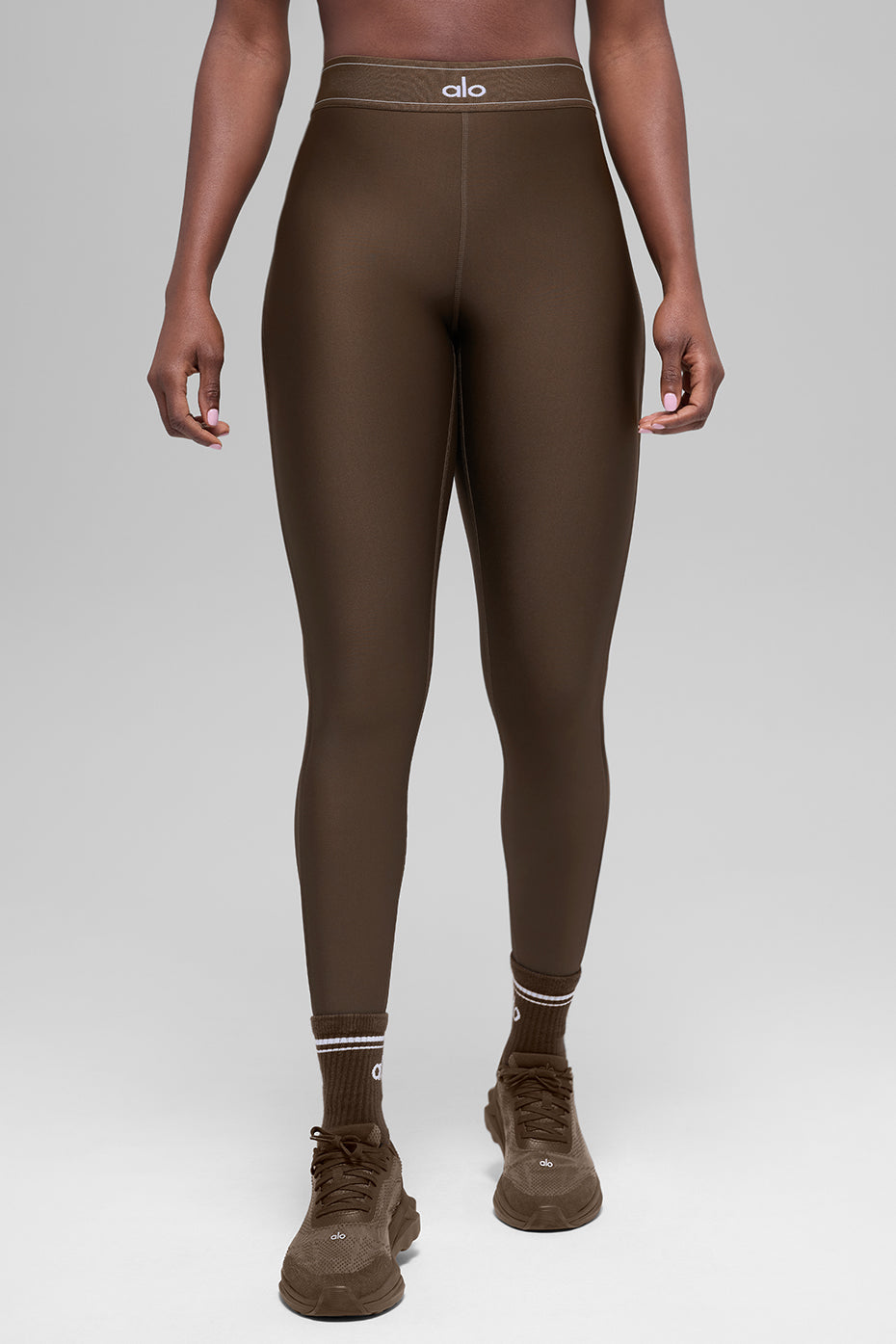 Alo Airlift High-Waist Suit Up Legging - Espresso
