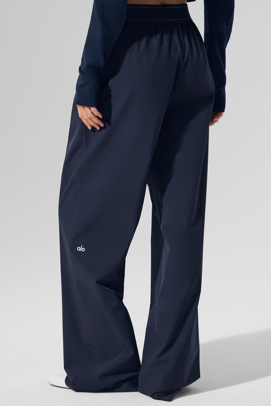 Alo Suit Up Trouser (Long) - Navy