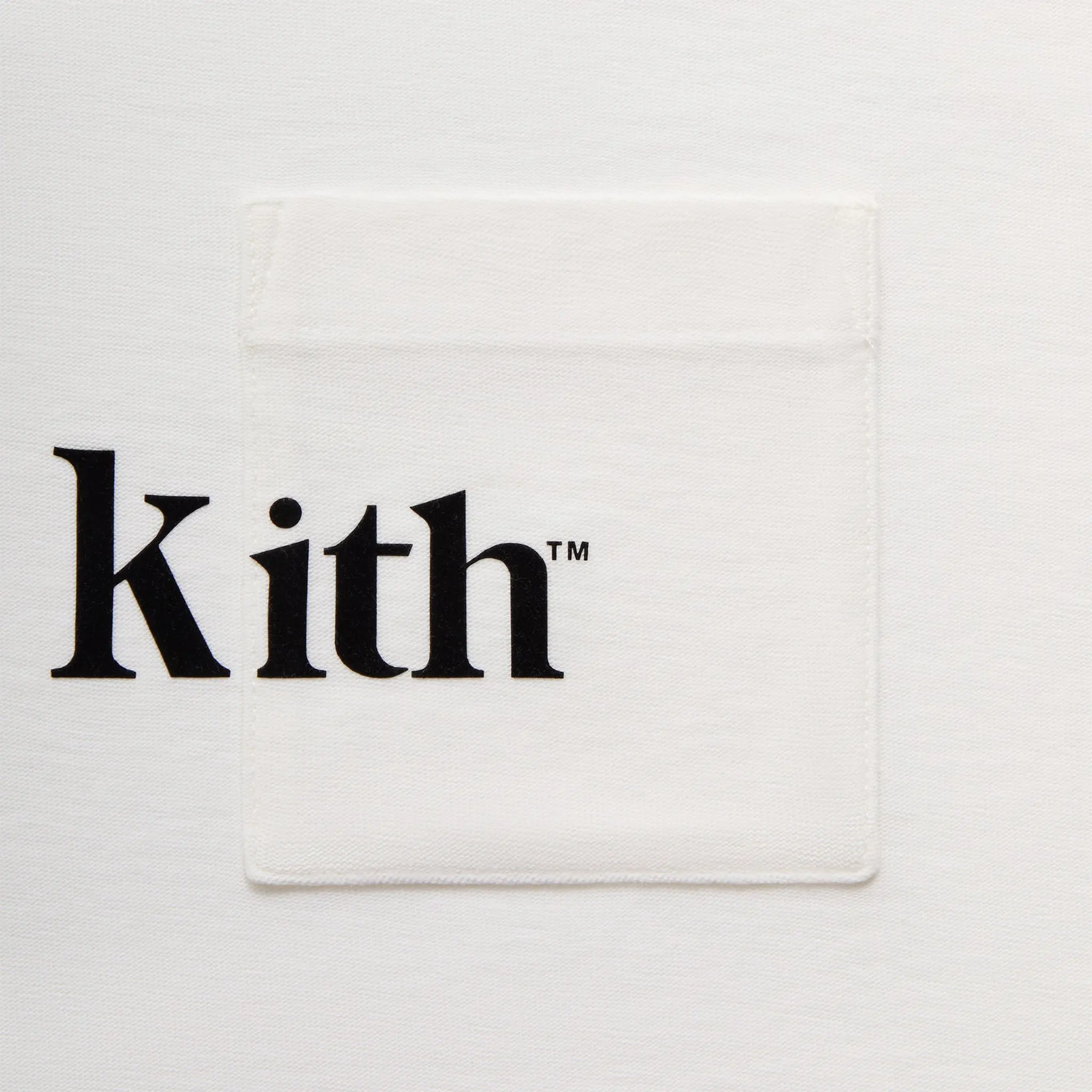 Kith Quinn White Black T-Shirt