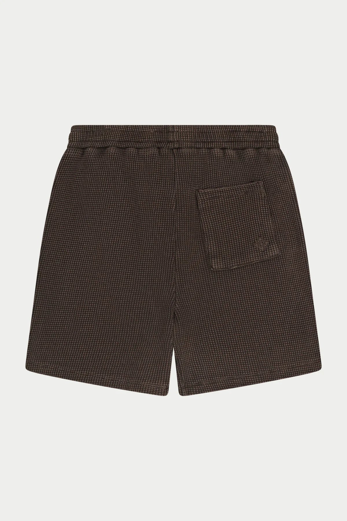 THE COUTURE CLUB WAFFLE SHORT - BROWN