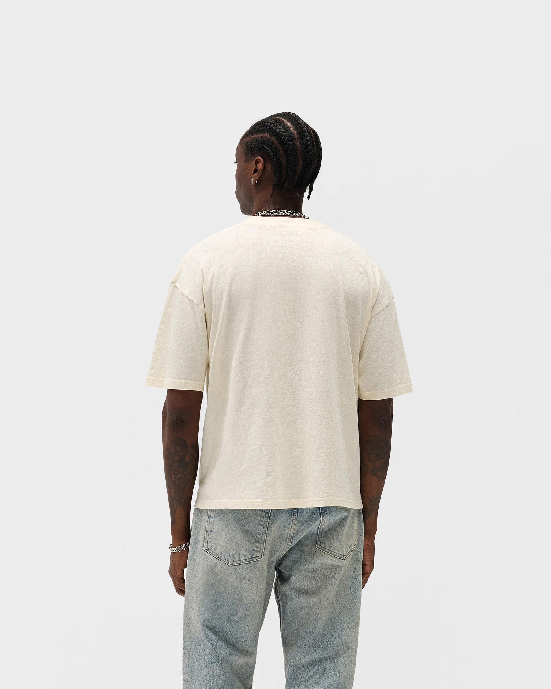 REPRESENT OWNERS CLUB T-SHIRT - BUTTERCREAM