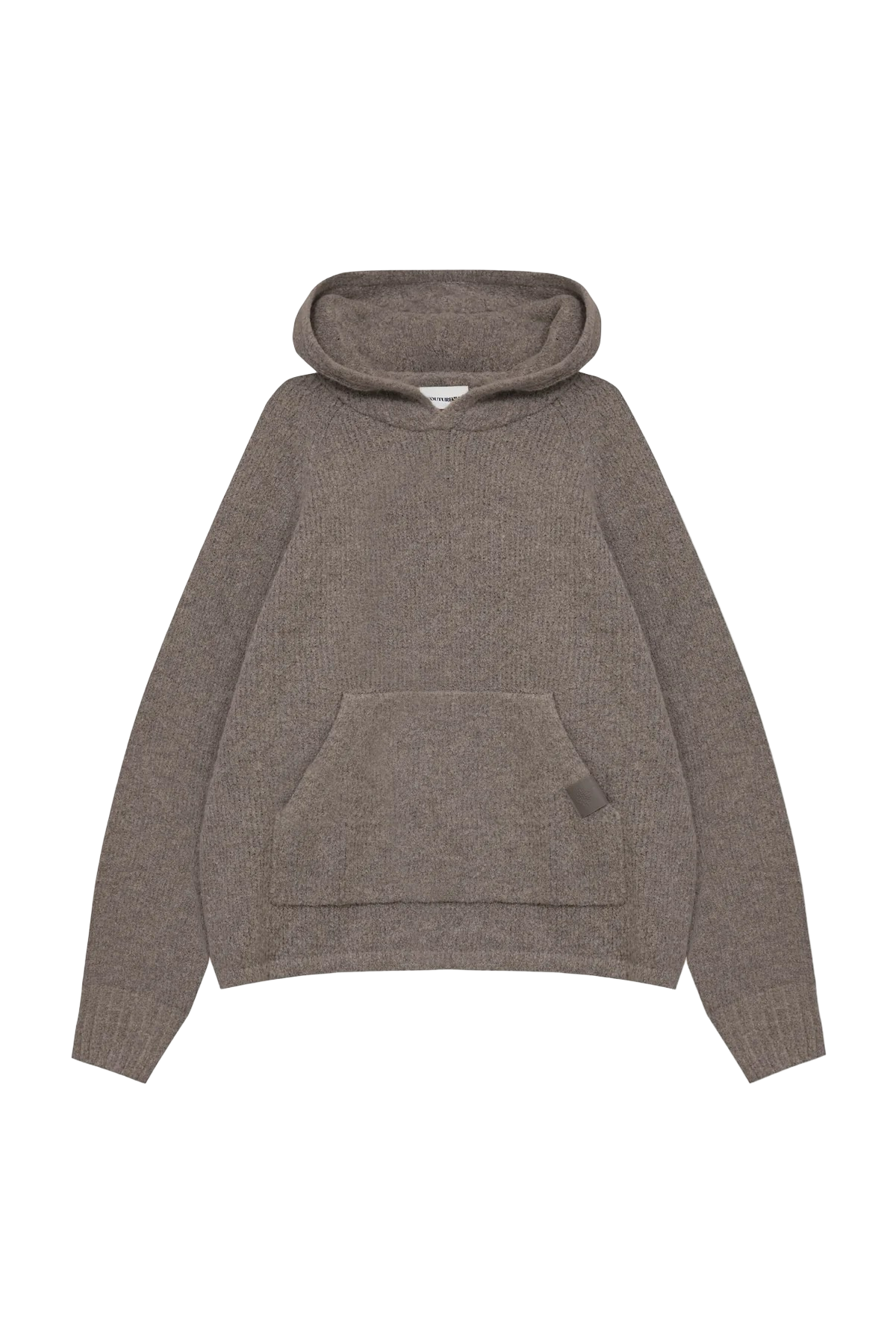 THE COUTURE CLUB BOUCLE KNIT HOODIE